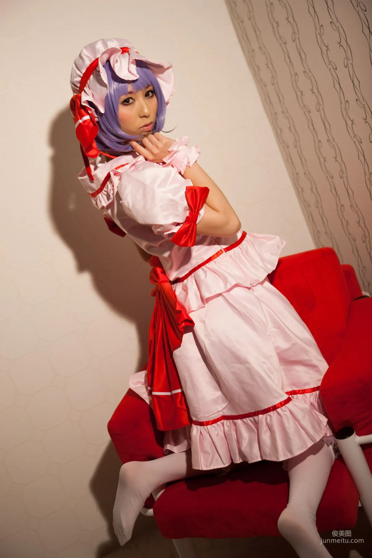 小栗美久 (おぐりみく) 《Touhou Project》Remilia Scarlet [@factory] 写真集19