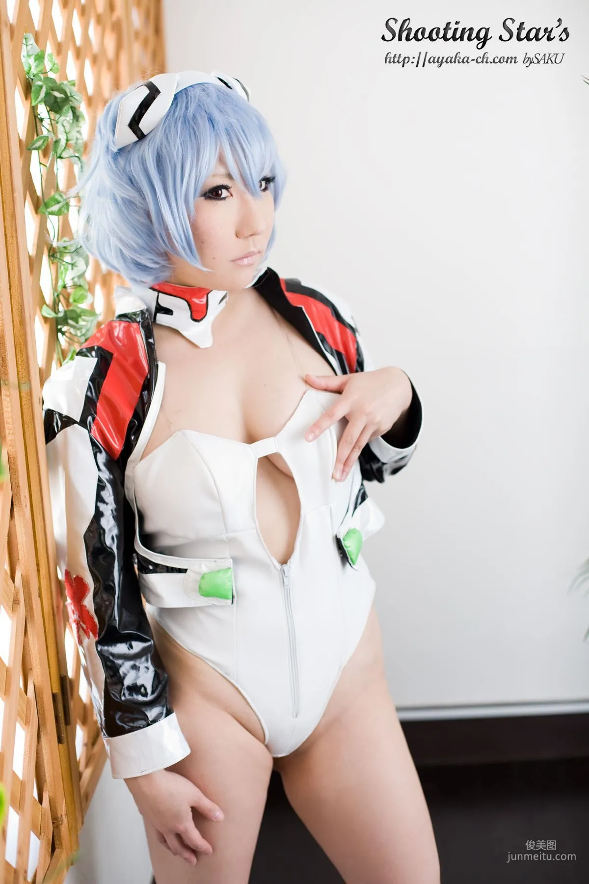 绫香 (Saku サク) 《新世紀エヴァンゲリオン》Rei Ayanami 寫真集 79