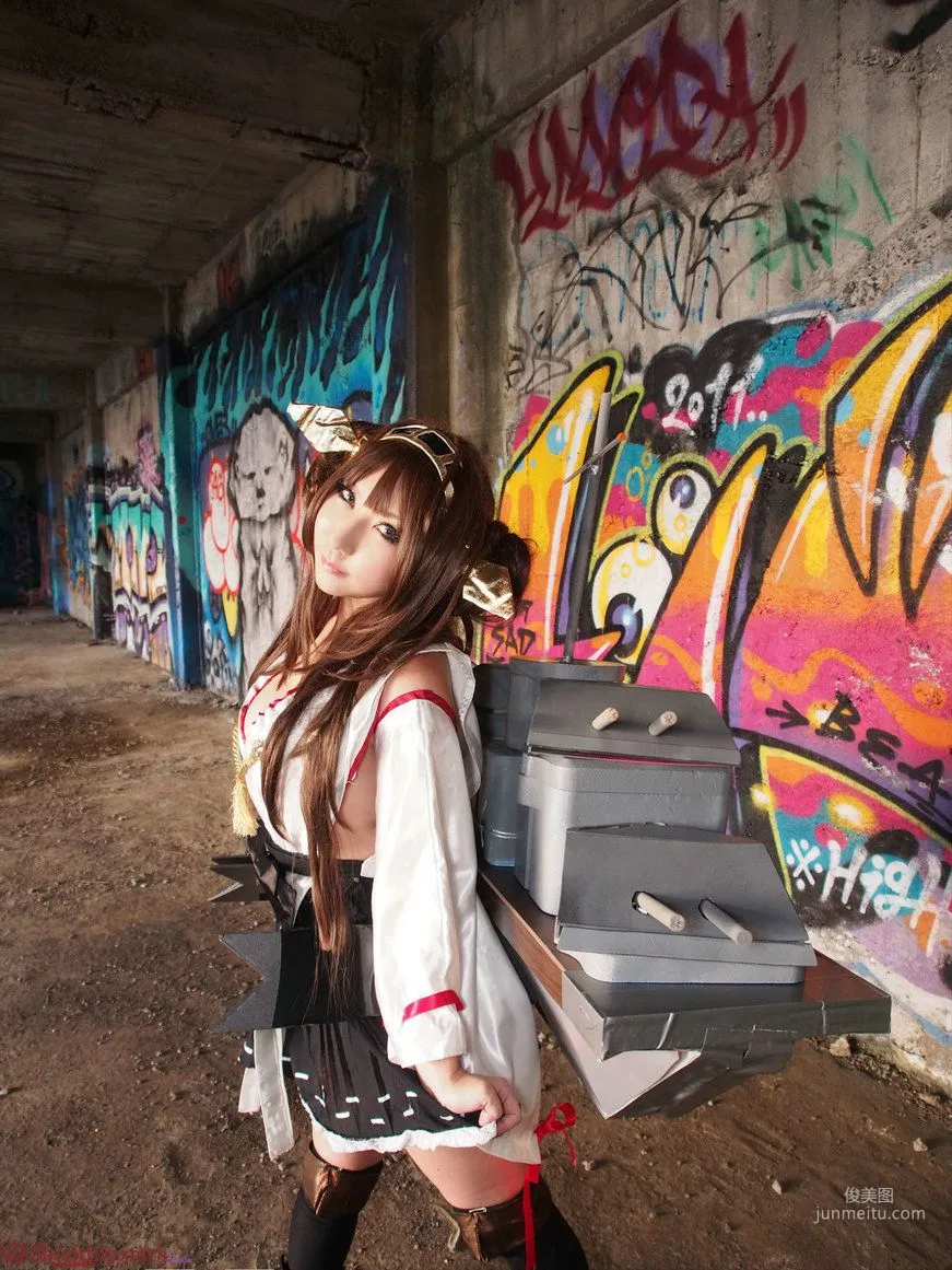 绫香サク (サク綾香 Saku Ayaka)《艦隊これくしょん》Kongou(金剛) 第三部 寫真集 105