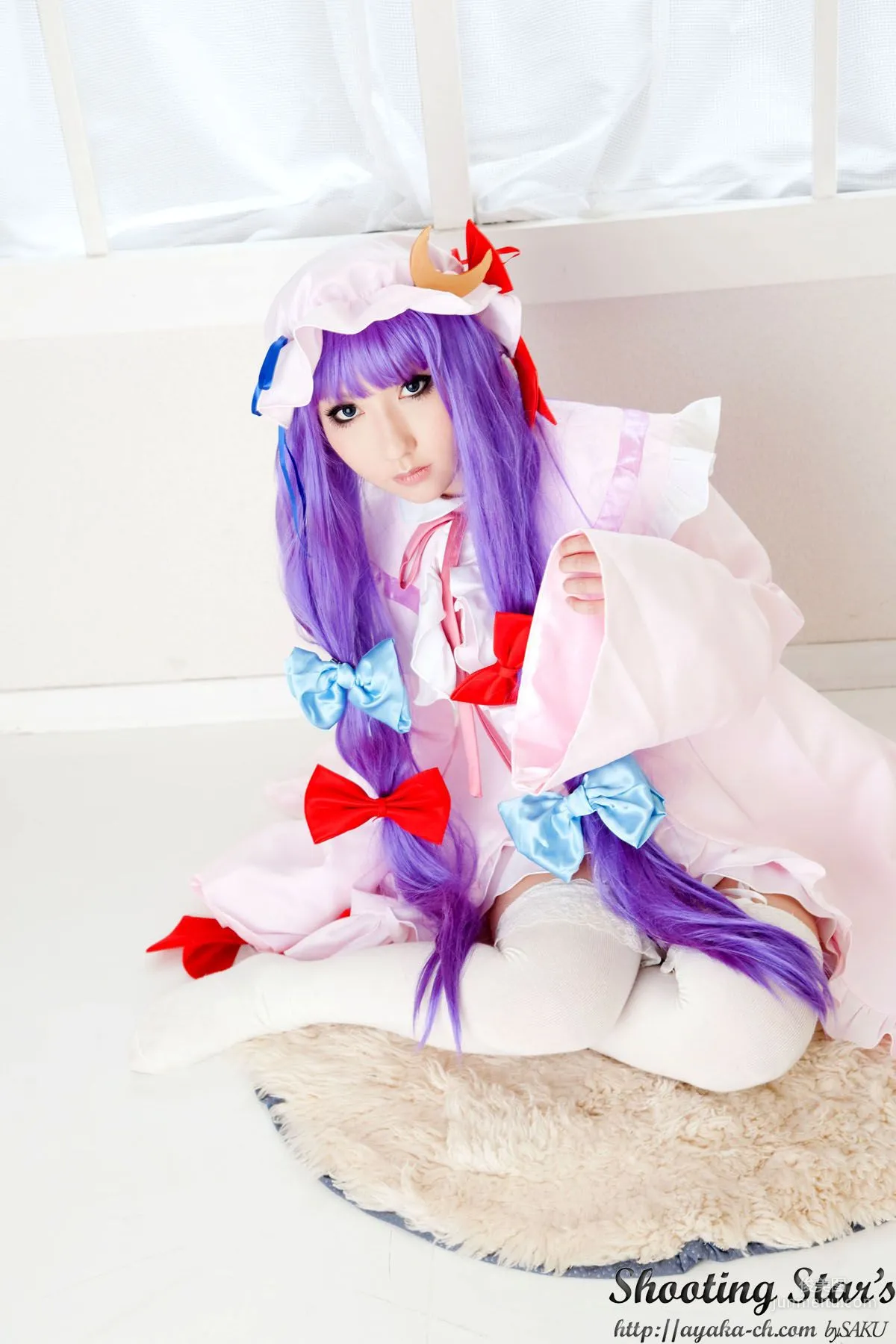 绫香サク (サク綾香 Saku Ayaka)《東方Project》Izayoi Sakuya + Patchouli Knowledge [Shooting Star's] 寫真集 55