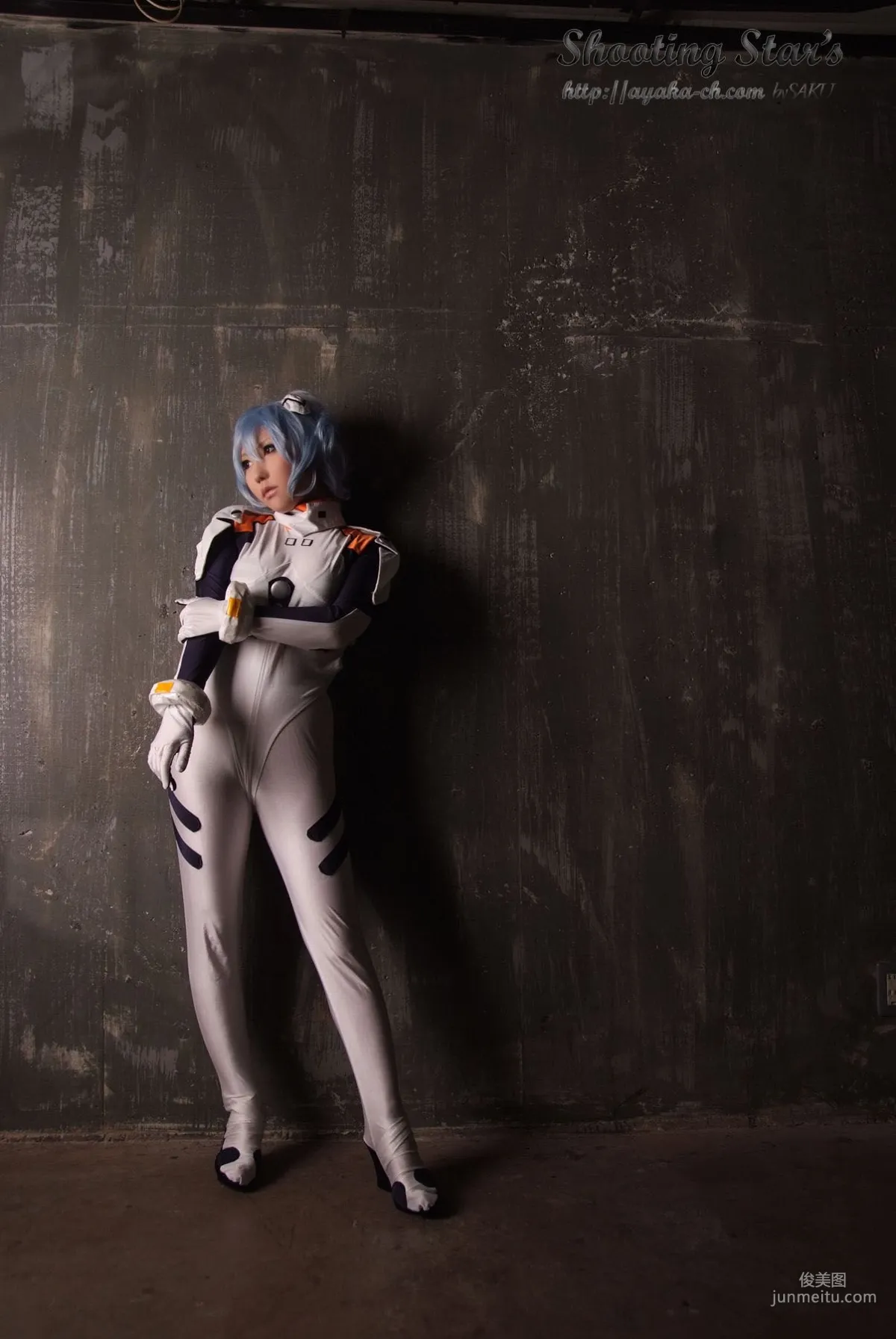 サク (绫香) 《Shinseiki Evangelion》Ayanami Rei [Shooting Star's] 寫真集 53
