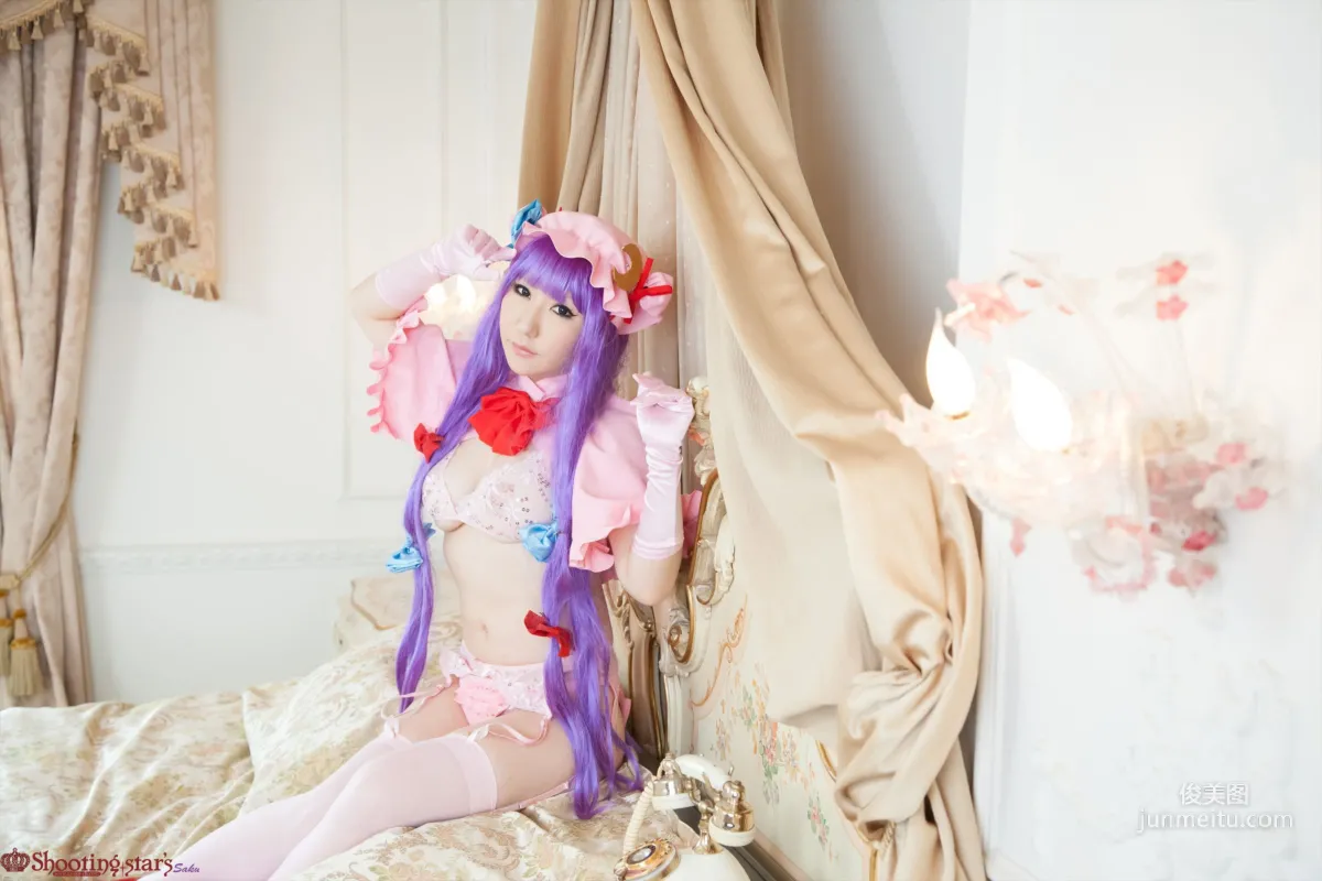 绫香サク (サク綾香 Saku Ayaka) 《東方Project》Patchouli Knowledge [Shooting Star's] 写真集25