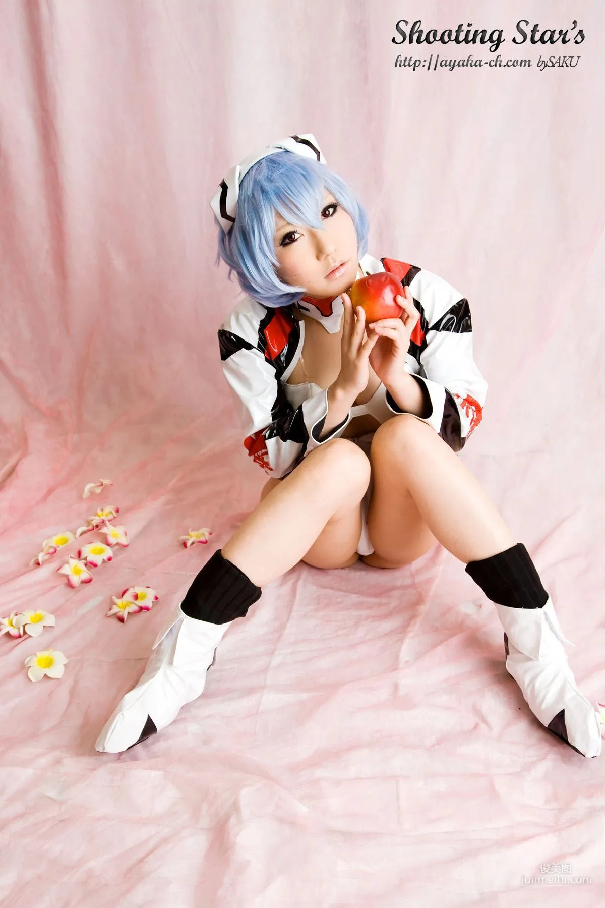 绫香 (Saku サク) 《新世紀エヴァンゲリオン》Rei Ayanami 寫真集 71