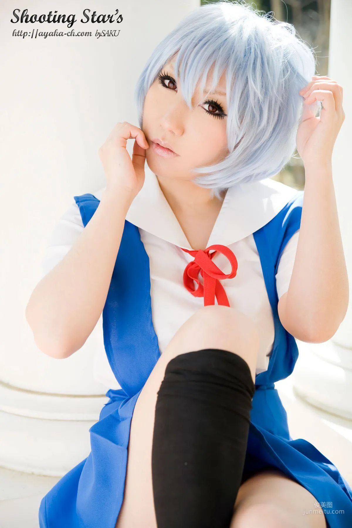 サク (绫香) 《Shinseiki Evangelion》Ayanami Rei [Shooting Star's] 寫真集 46