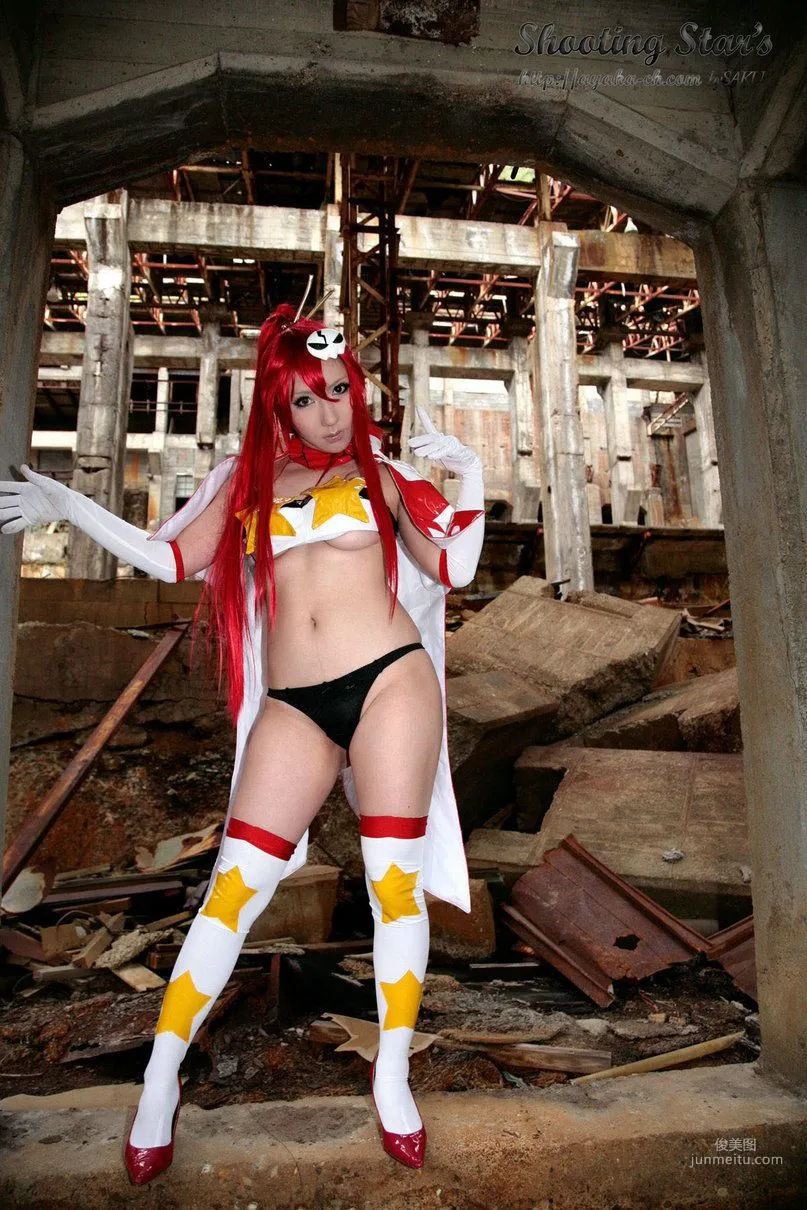 サク (Saku) 《Tengen Toppa Gurren Lagann》Youko [Shooting Star's] 寫真集 25