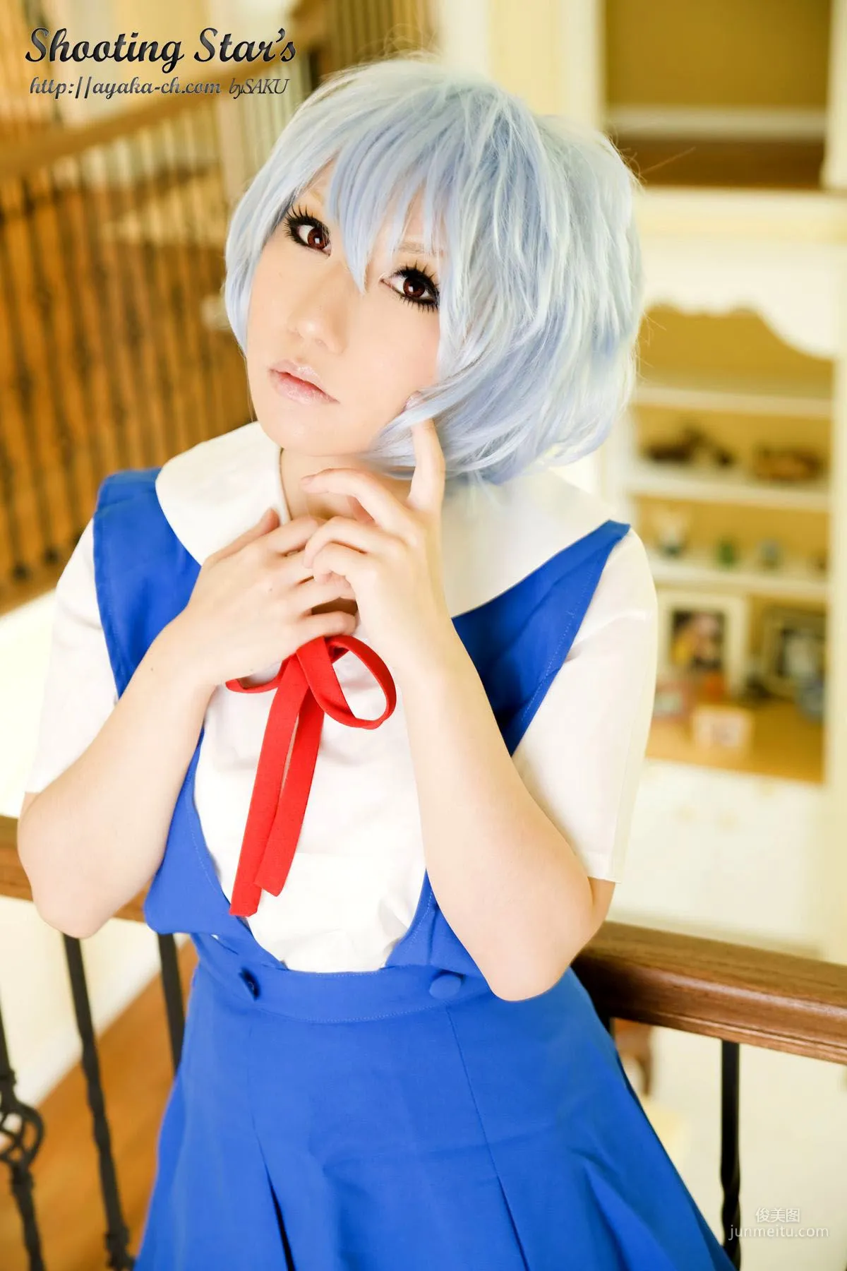 绫香 (Saku サク) 《新世紀エヴァンゲリオン》Rei Ayanami 寫真集 99