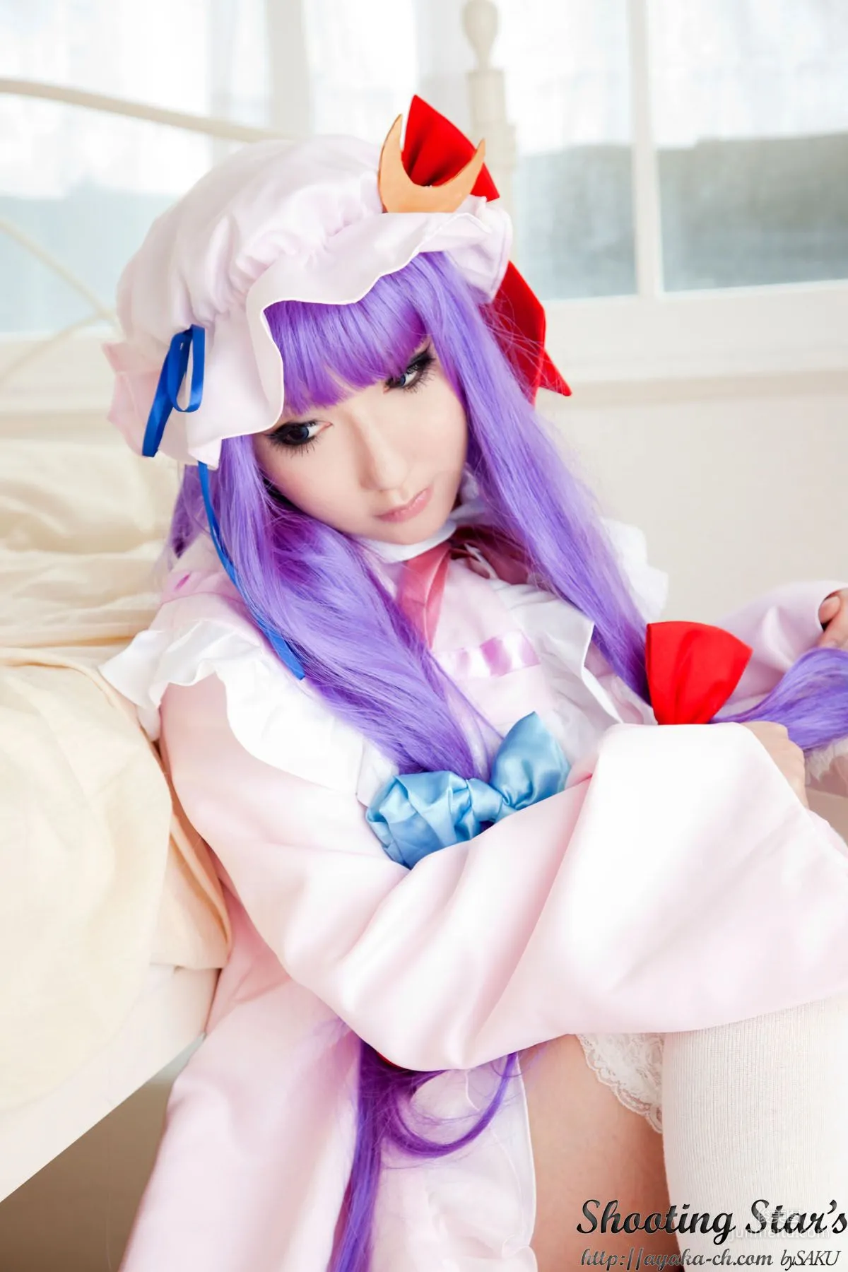 绫香サク (サク綾香 Saku Ayaka)《東方Project》Izayoi Sakuya + Patchouli Knowledge [Shooting Star's] 寫真集 24
