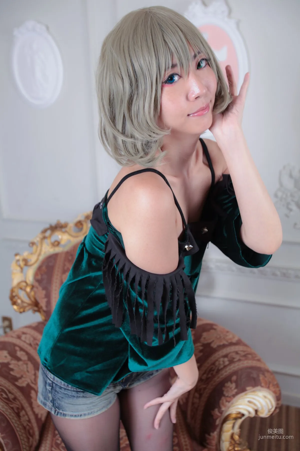 Ayane(あやね) 《Idolmaster》Takagaki Kaede(高垣楓) [Wolf Fang!!] 寫真集 78