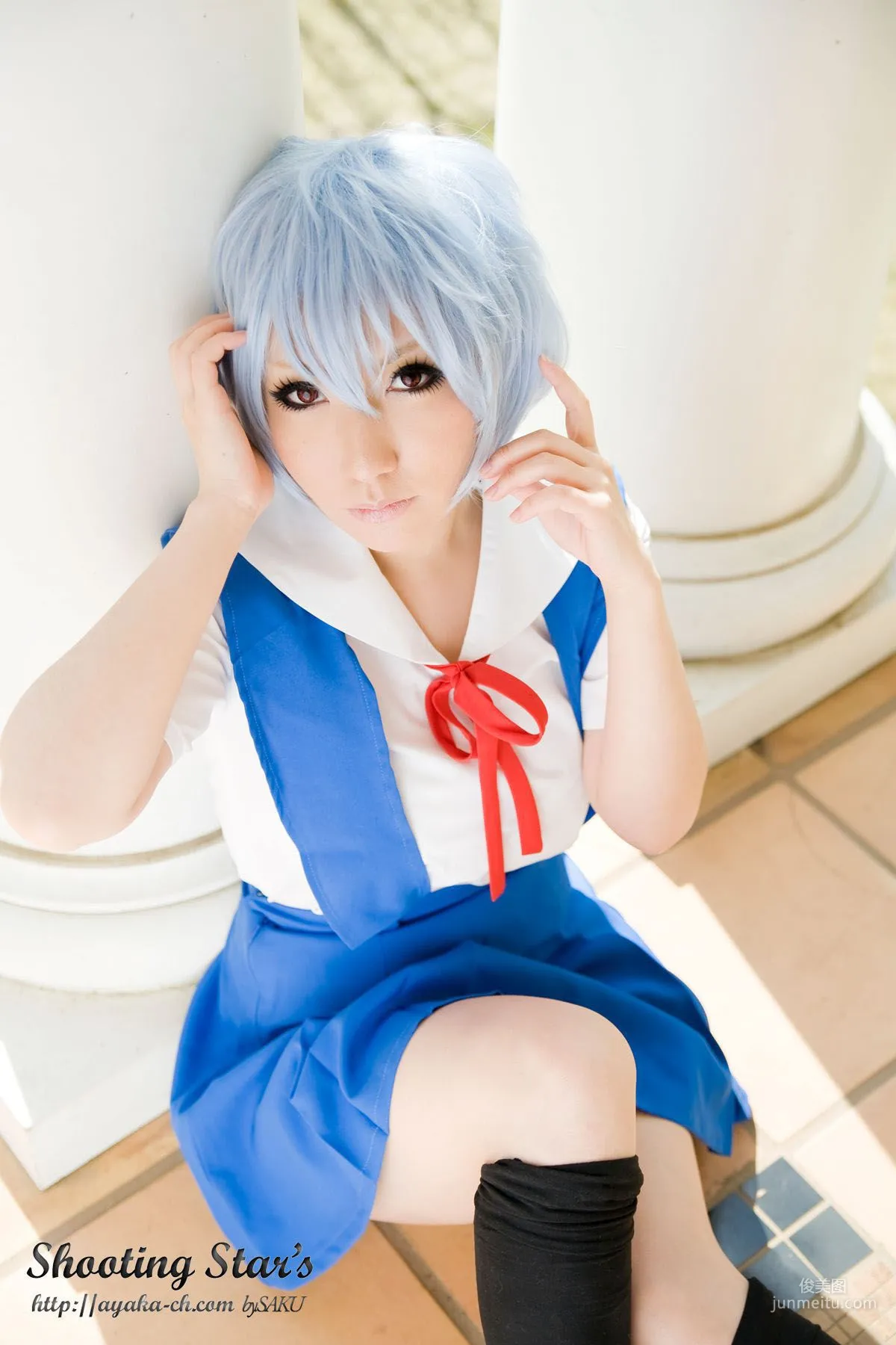 サク (绫香) 《Shinseiki Evangelion》Ayanami Rei [Shooting Star's] 寫真集 44