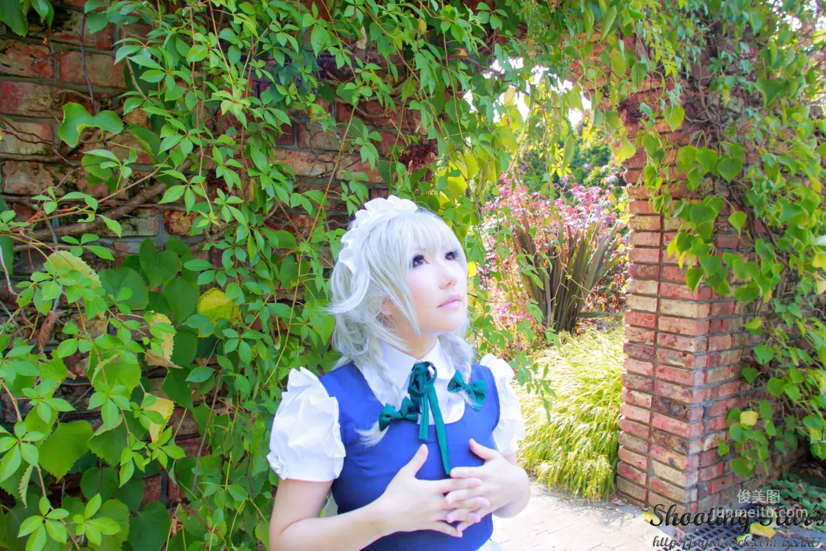 绫香サク (サク綾香 Saku Ayaka)《東方Project》Izayoi Sakuya + Patchouli Knowledge [Shooting Star's] 寫真集 60