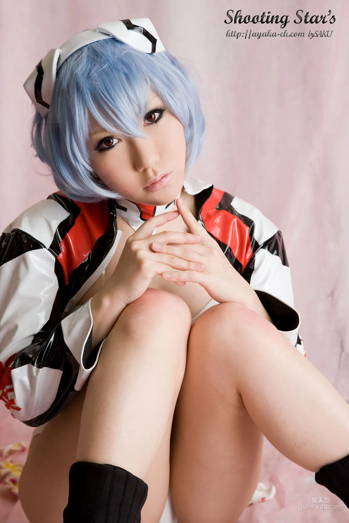绫香 (Saku サク) 《新世紀エヴァンゲリオン》Rei Ayanami 寫真集 77