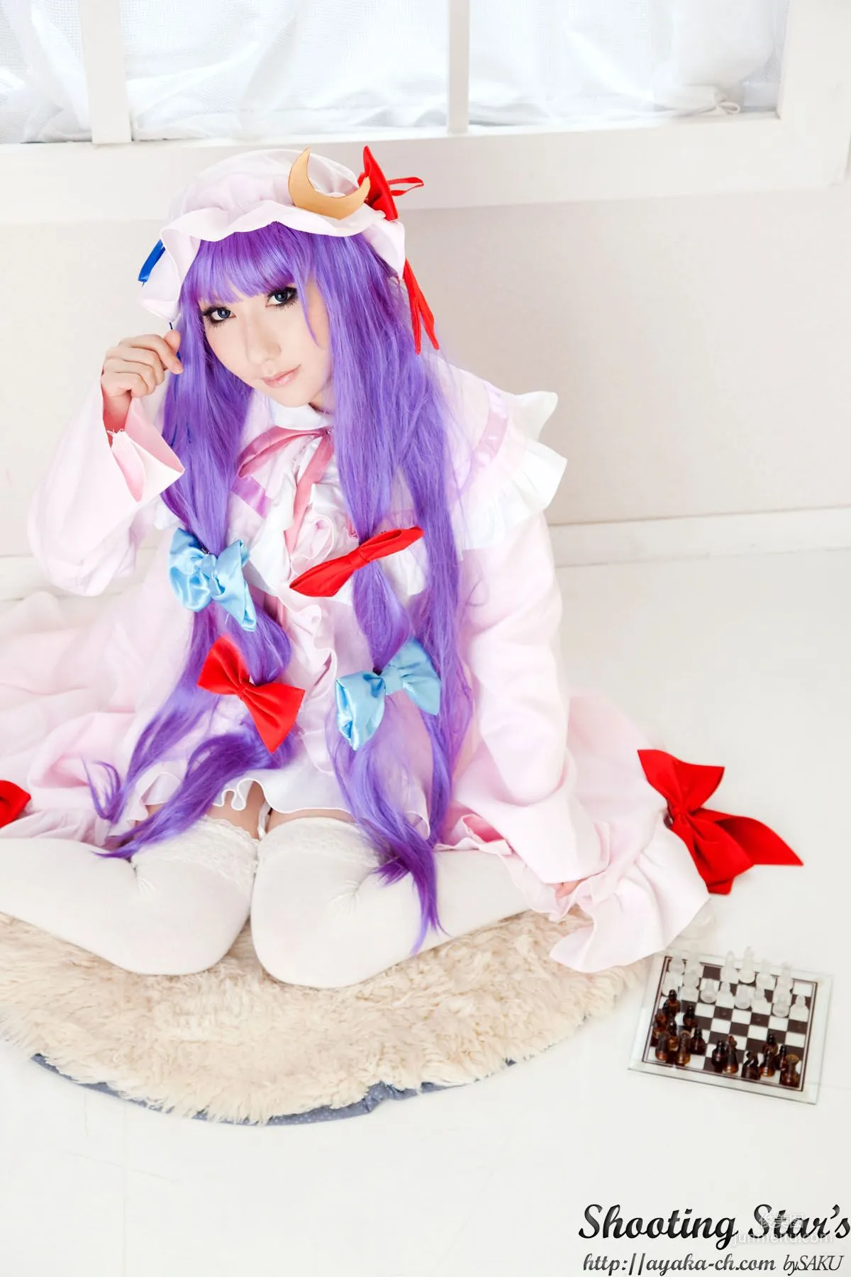 绫香サク (サク綾香 Saku Ayaka)《東方Project》Izayoi Sakuya + Patchouli Knowledge [Shooting Star's] 寫真集 28