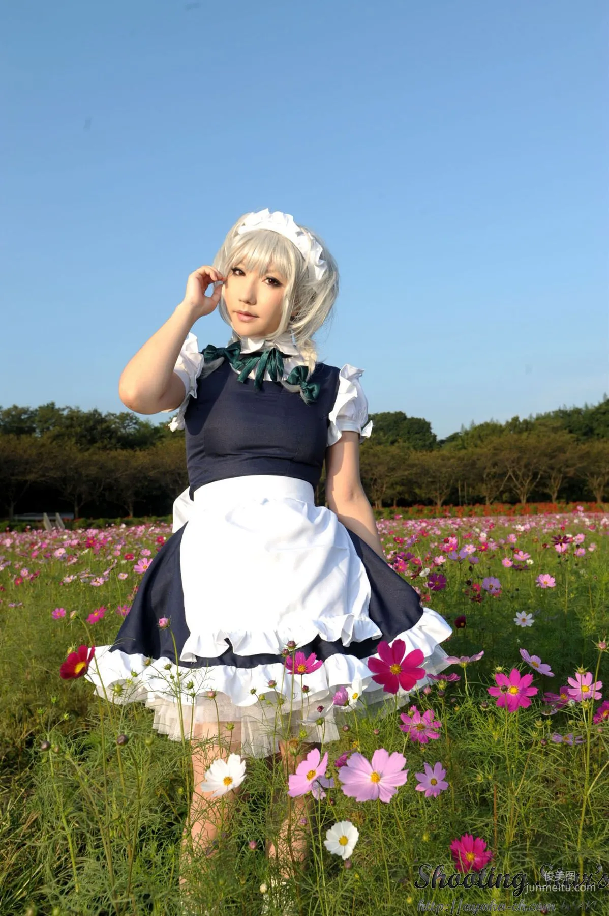 绫香サク (サク綾香 Saku Ayaka)《東方Project》Izayoi Sakuya + Patchouli Knowledge [Shooting Star's] 寫真集 108