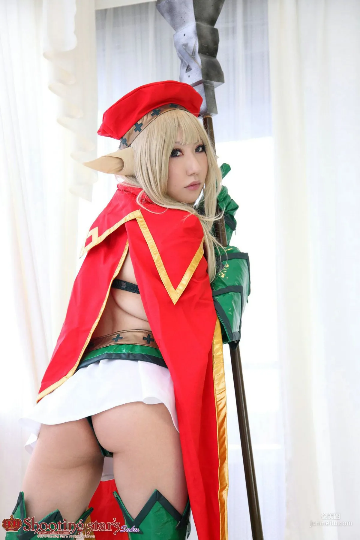绫香サク (Saku Ayaka) 《クイーンズブレイドQueen's Blade》アイリ & Alleyne 寫真集 78