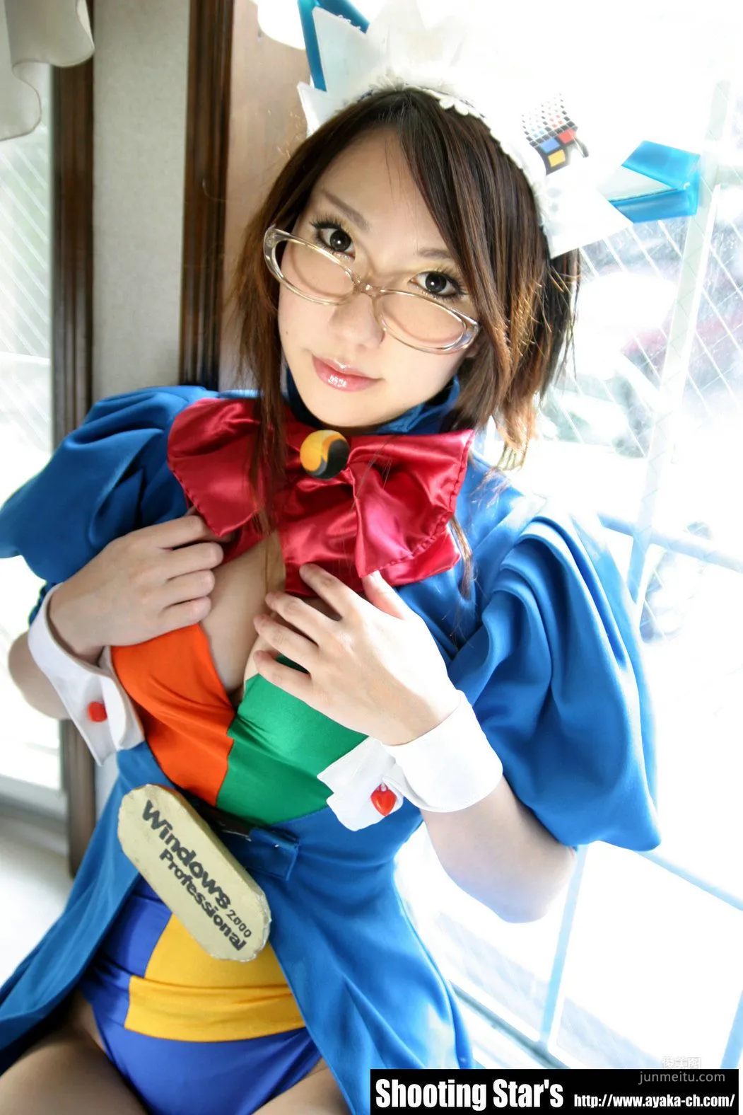 サク (Saku) 《Trouble Windows》2k-tan [Shooting Star's] 写真集12