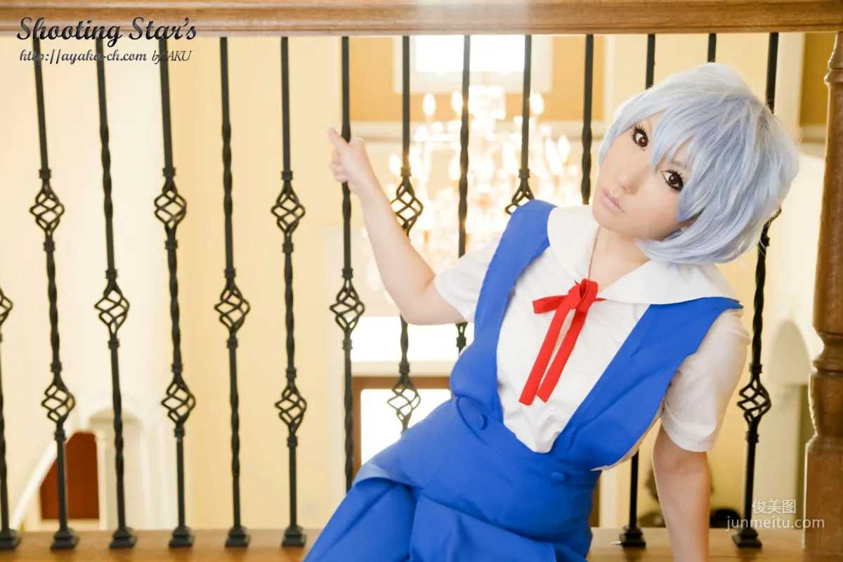 绫香 (Saku サク) 《新世紀エヴァンゲリオン》Rei Ayanami 寫真集 104