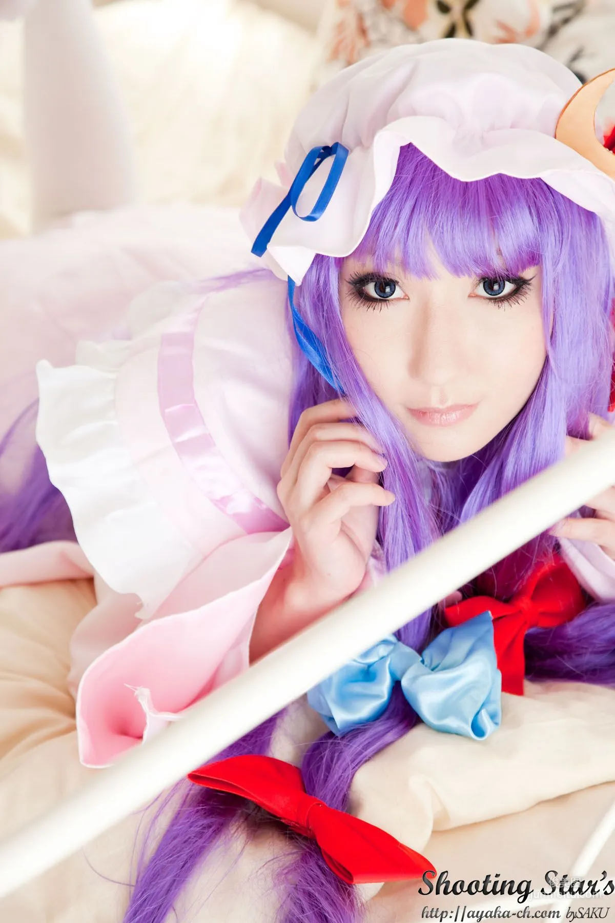 绫香サク (サク綾香 Saku Ayaka)《東方Project》Izayoi Sakuya + Patchouli Knowledge [Shooting Star's] 寫真集 36