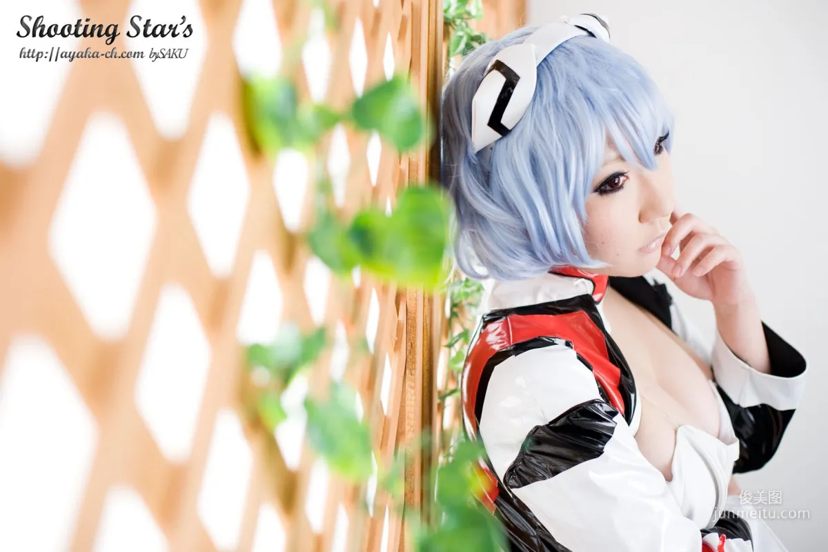 绫香 (Saku サク) 《新世紀エヴァンゲリオン》Rei Ayanami 寫真集 82