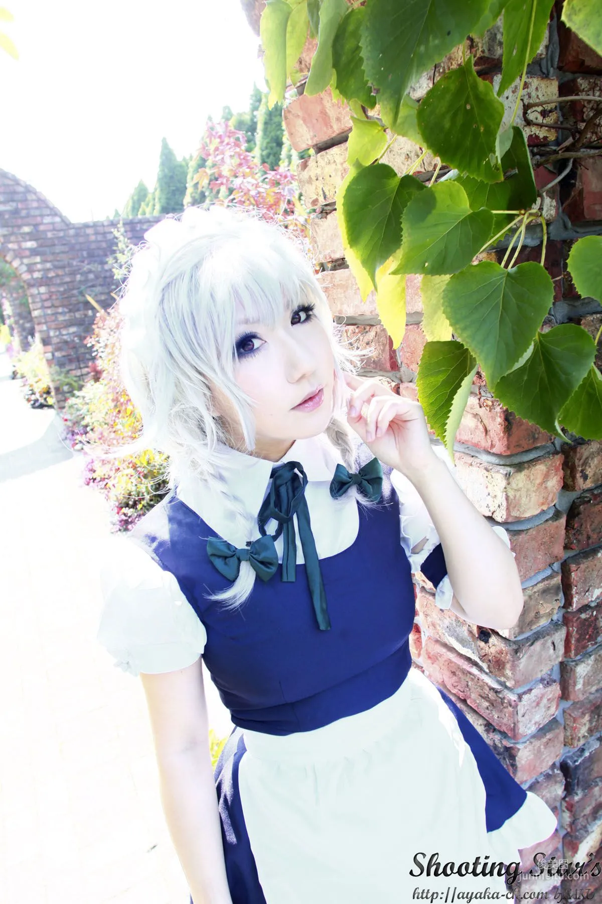 绫香サク (サク綾香 Saku Ayaka)《東方Project》Izayoi Sakuya + Patchouli Knowledge [Shooting Star's] 寫真集 56