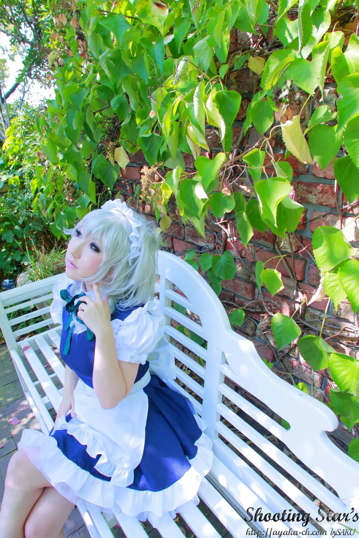 绫香サク (サク綾香 Saku Ayaka)《東方Project》Izayoi Sakuya + Patchouli Knowledge [Shooting Star's] 寫真集 62