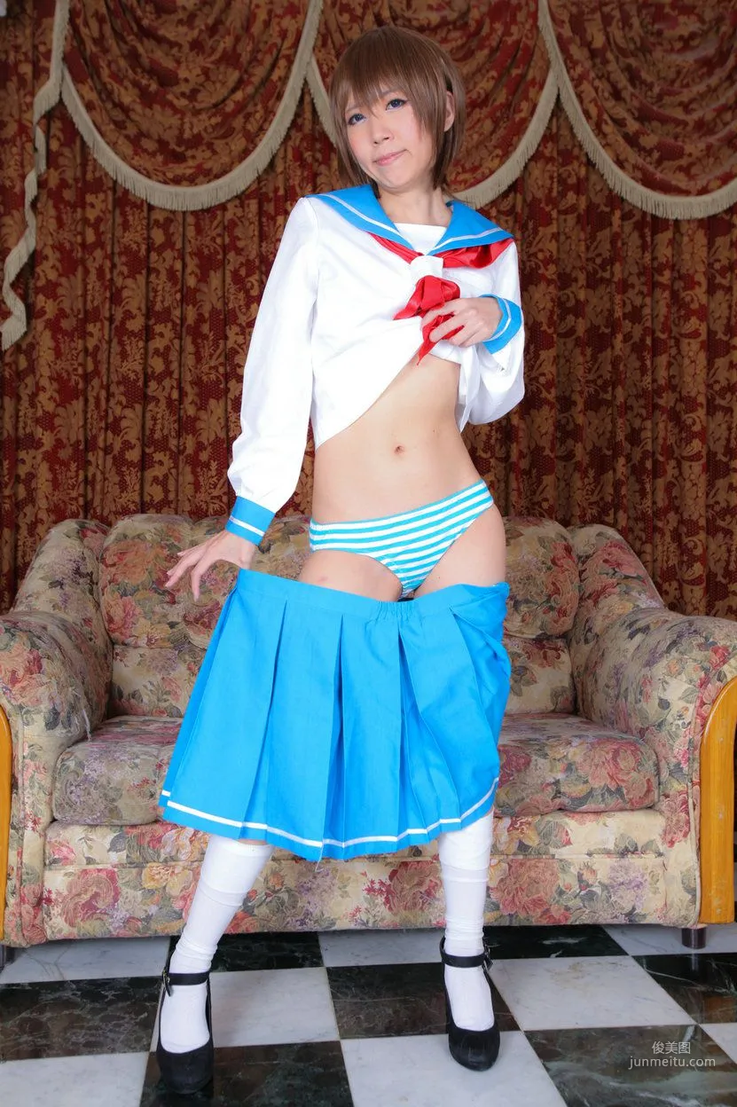 Ayane《咲-Saki-》宮永咲+國広一 [Wolf Fang!!] 寫真集 88