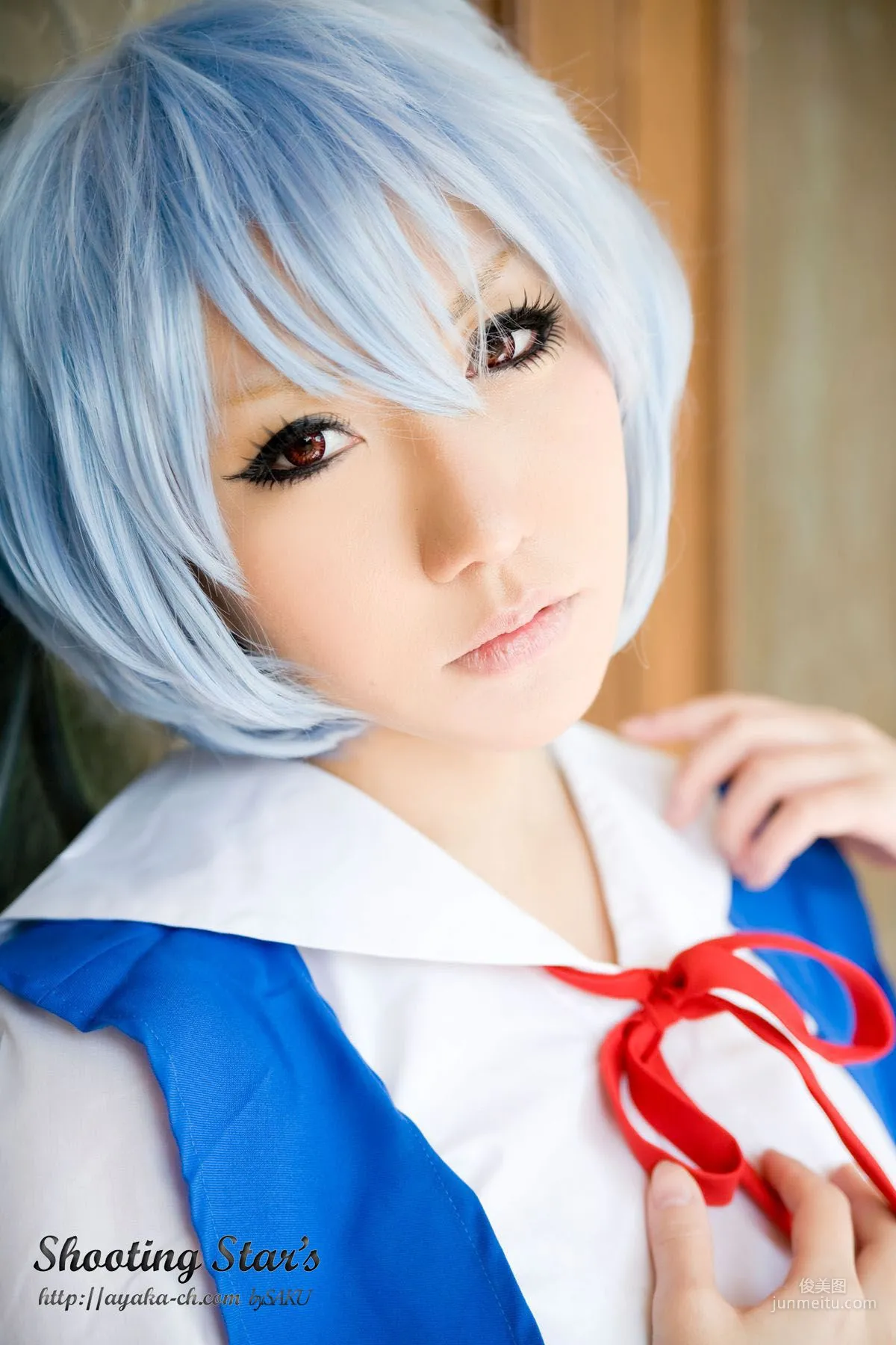 サク (绫香) 《Shinseiki Evangelion》Ayanami Rei [Shooting Star's] 寫真集 41