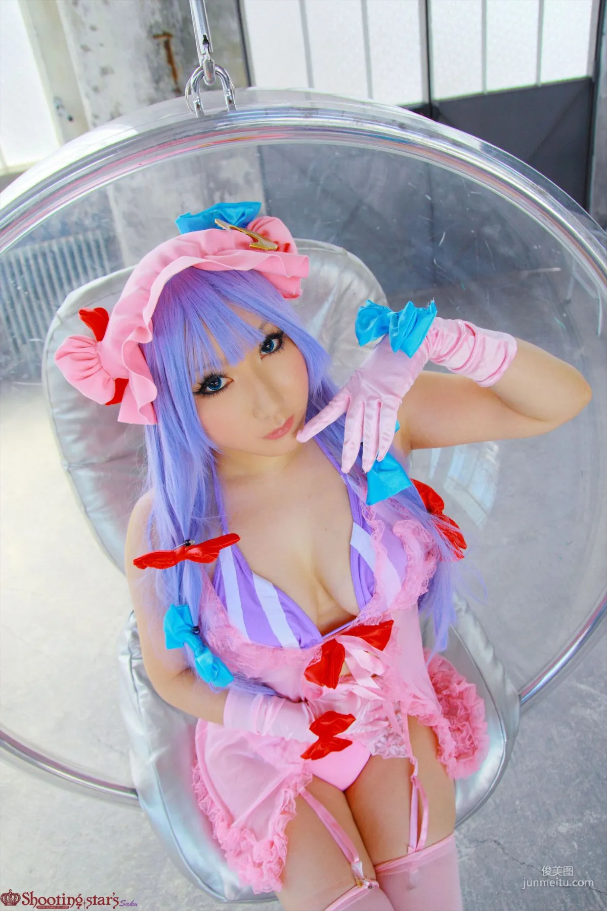 绫香サク (サク綾香 Saku Ayaka) 《東方Project》Patchouli Knowledge [Shooting Star's] 写真集91