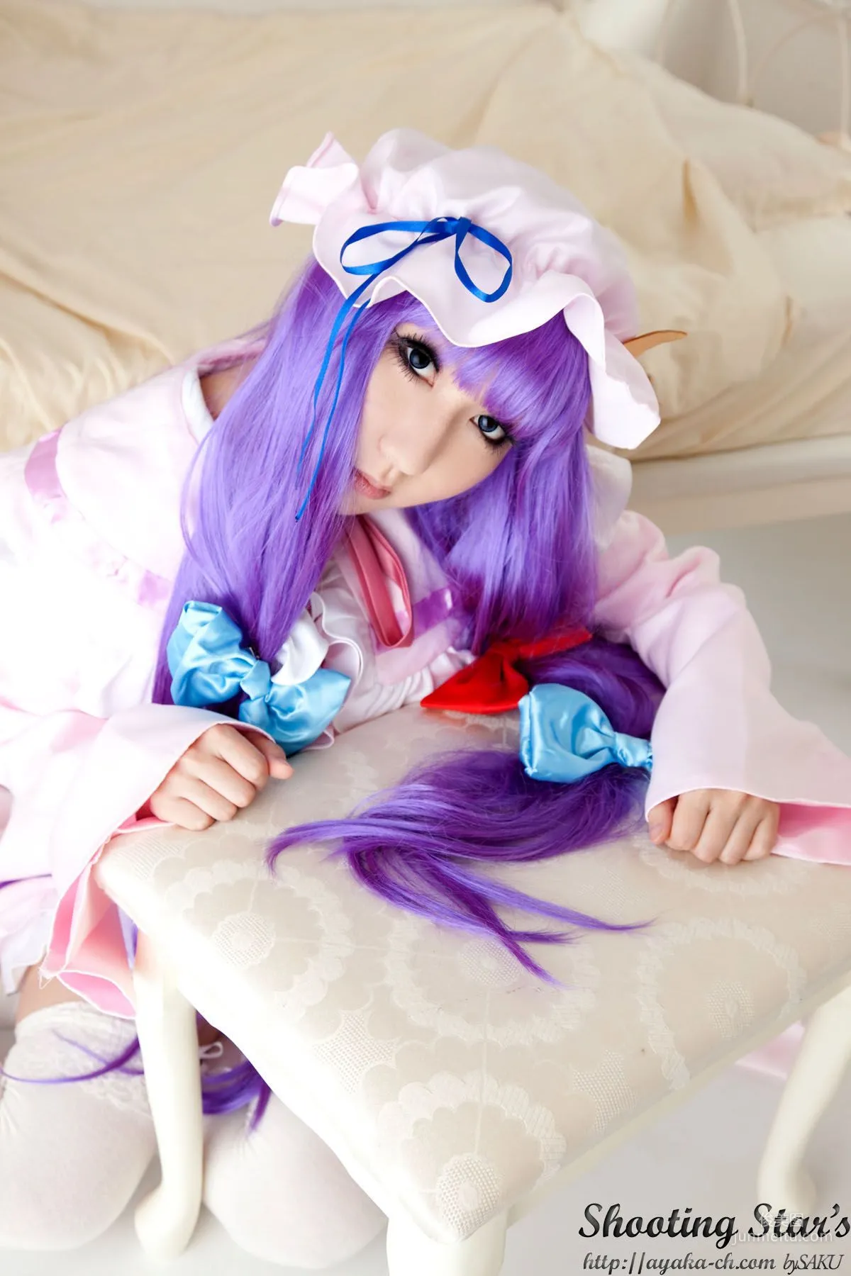 绫香サク (サク綾香 Saku Ayaka)《東方Project》Izayoi Sakuya + Patchouli Knowledge [Shooting Star's] 寫真集 43