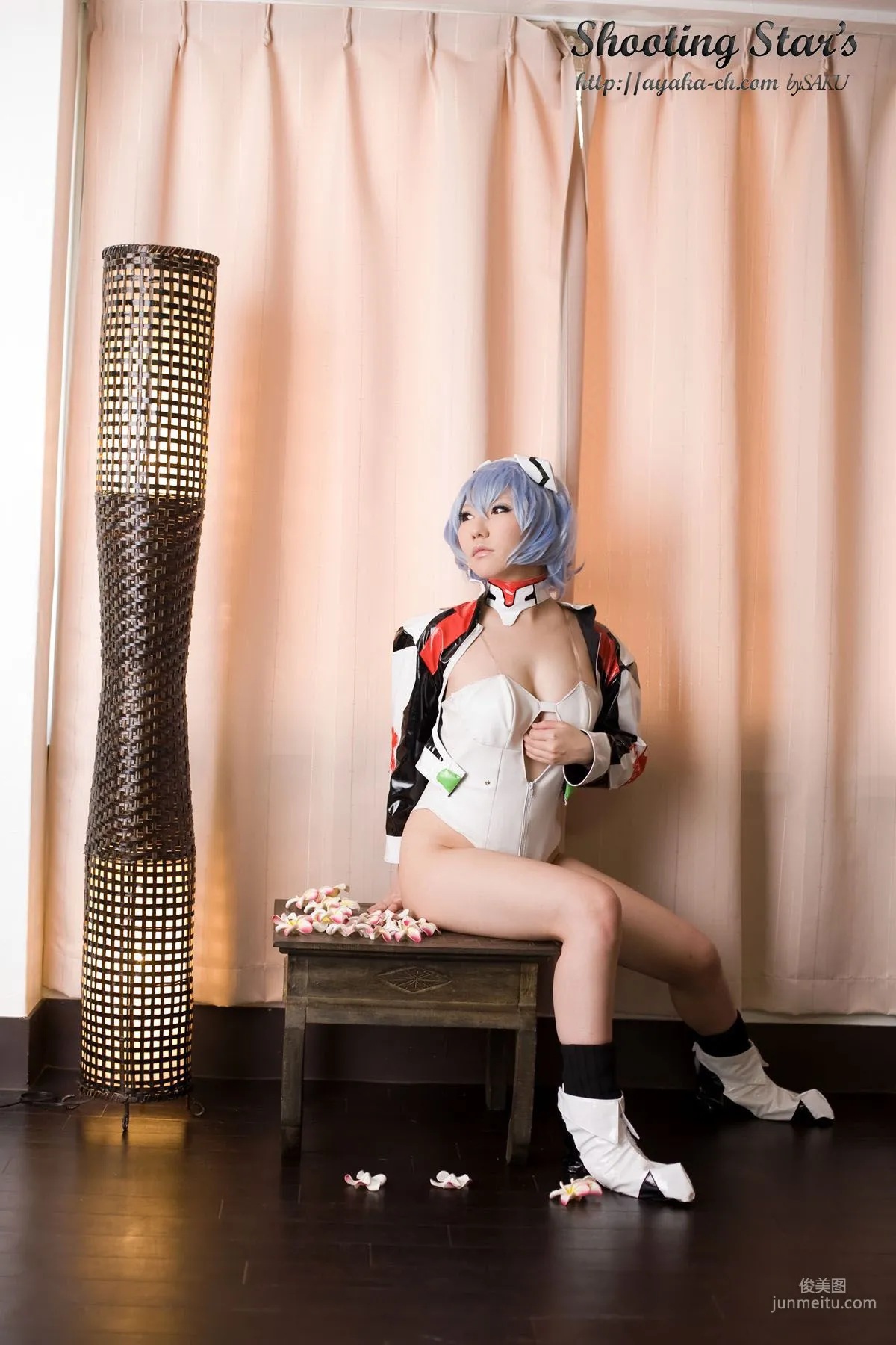 绫香 (Saku サク) 《新世紀エヴァンゲリオン》Rei Ayanami 寫真集 91