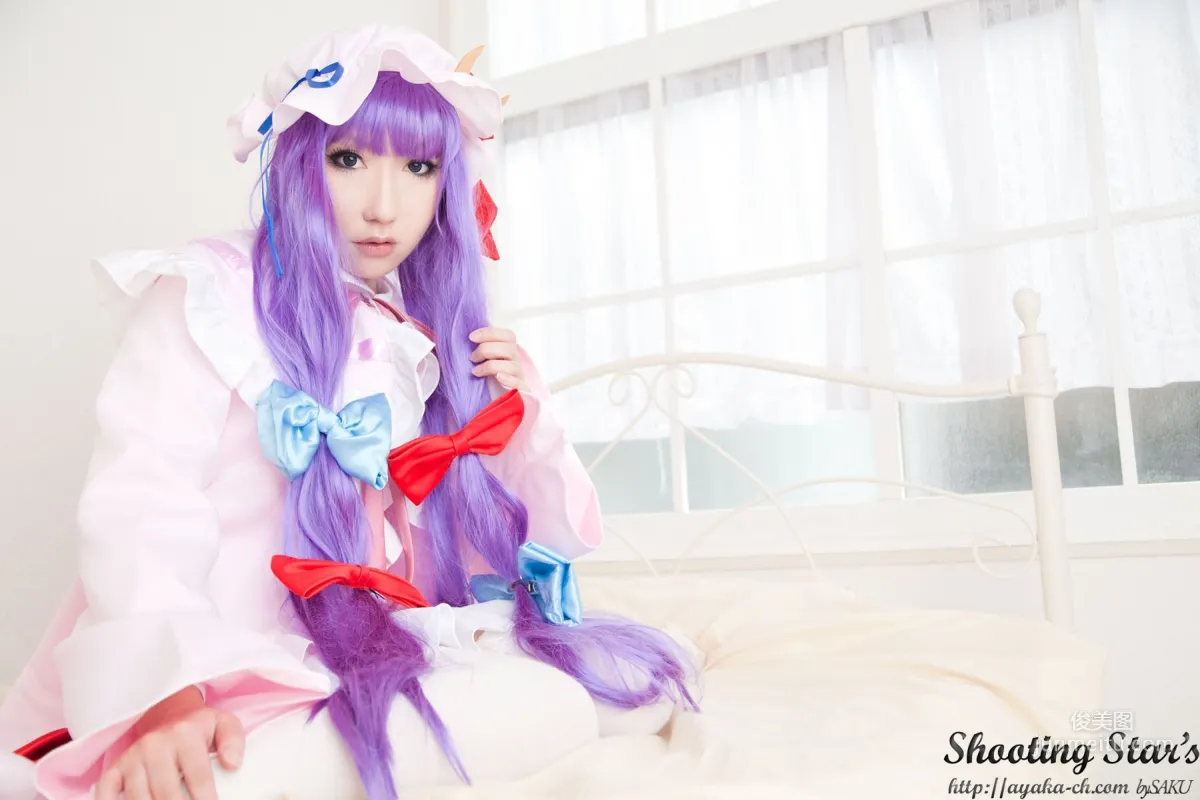 绫香サク (サク綾香 Saku Ayaka)《東方Project》Izayoi Sakuya + Patchouli Knowledge [Shooting Star's] 寫真集 6