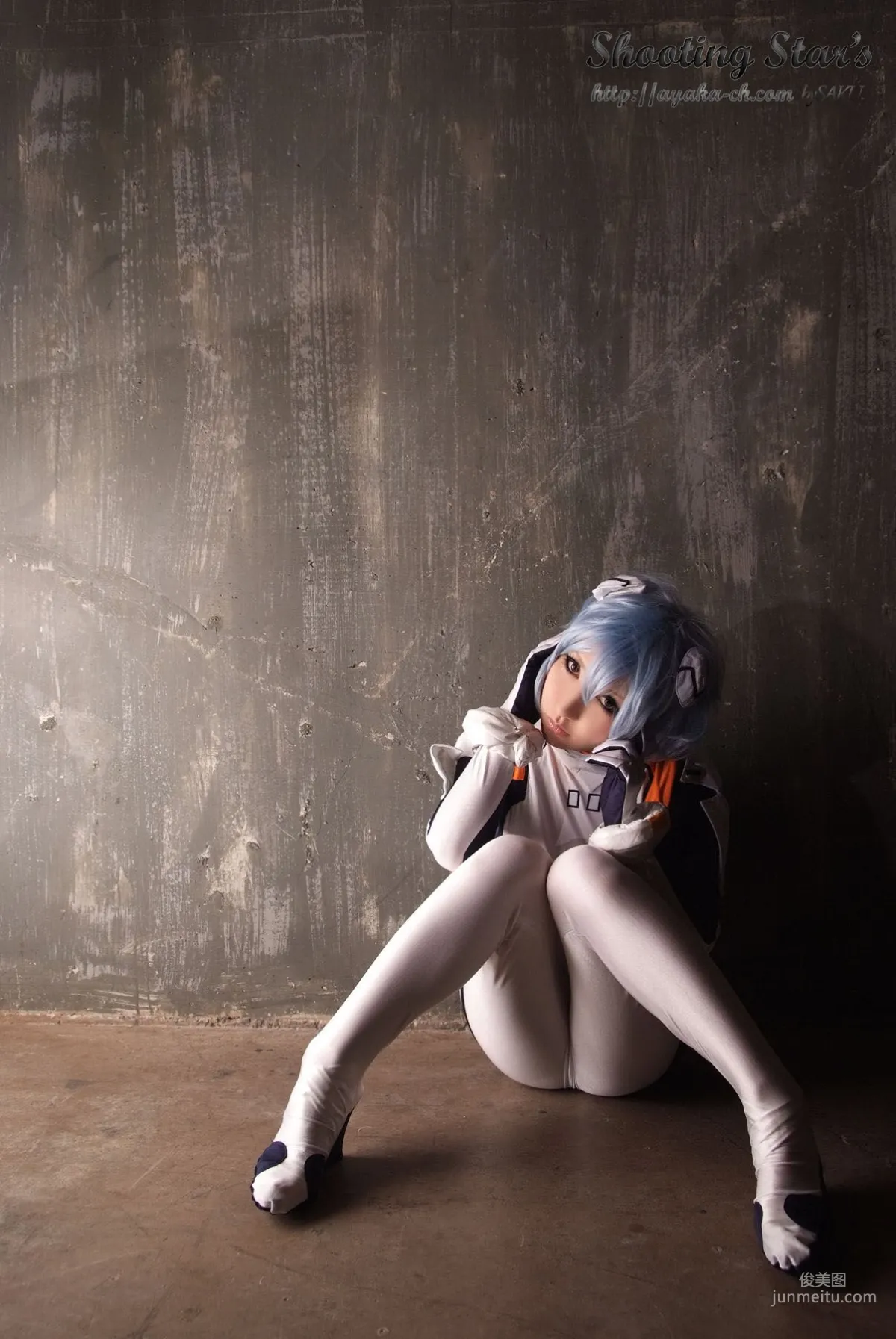 绫香 (Saku サク) 《新世紀エヴァンゲリオン》Rei Ayanami 寫真集 34