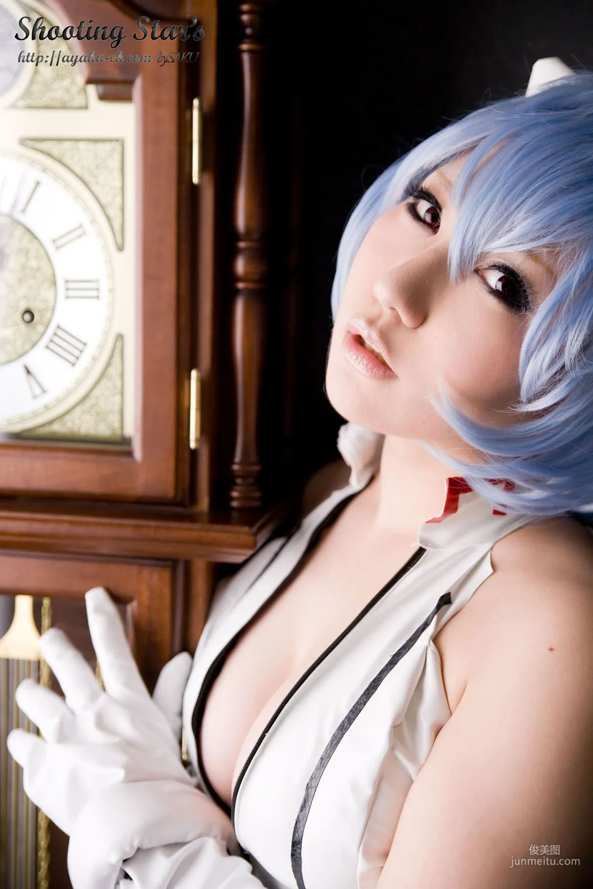 绫香 (Saku サク) 《新世紀エヴァンゲリオン》Rei Ayanami 寫真集 16