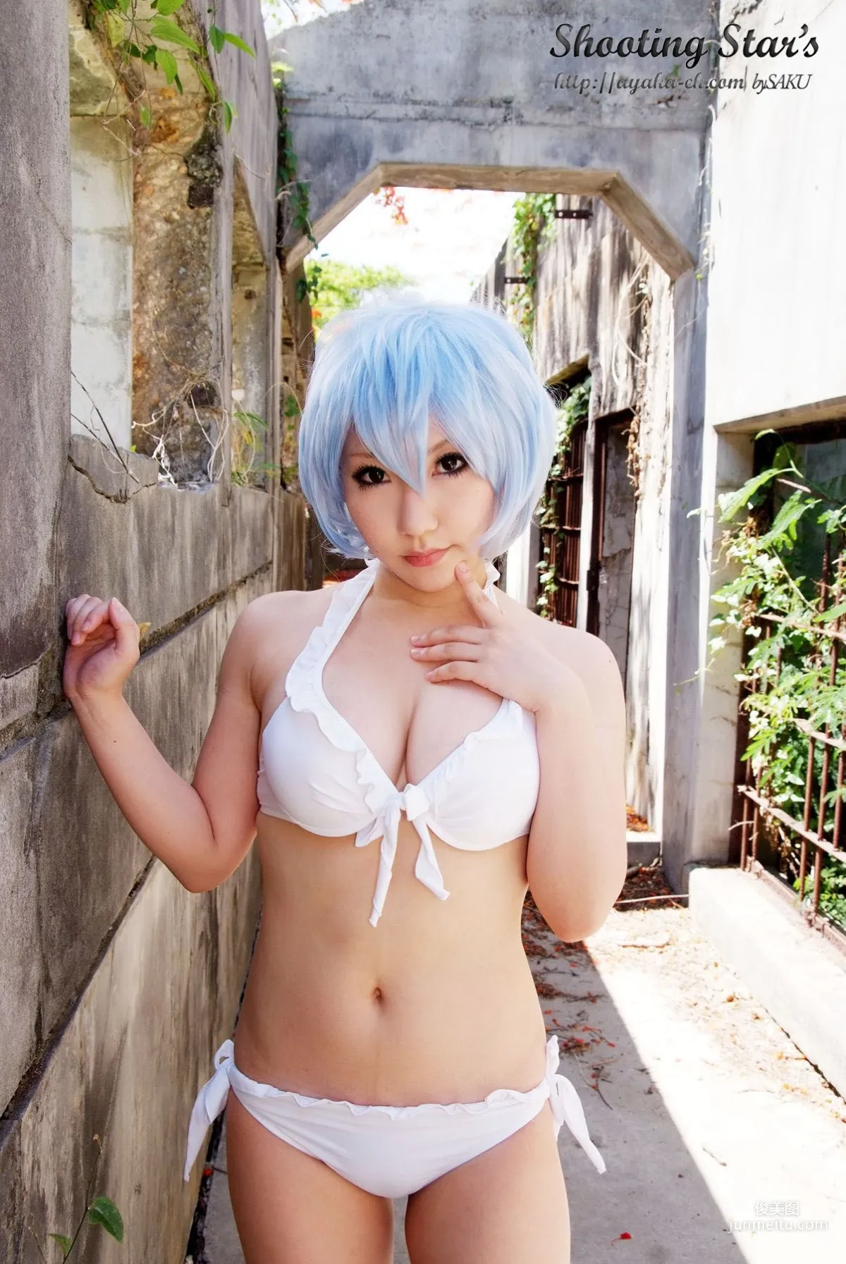 绫香 (Saku サク) 《新世紀エヴァンゲリオン》Rei Ayanami 寫真集 23