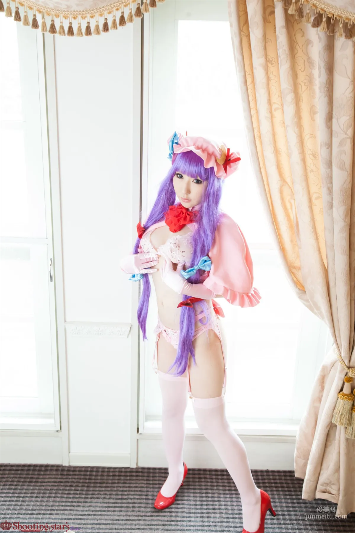 绫香サク (サク綾香 Saku Ayaka) 《東方Project》Patchouli Knowledge [Shooting Star's] 写真集76