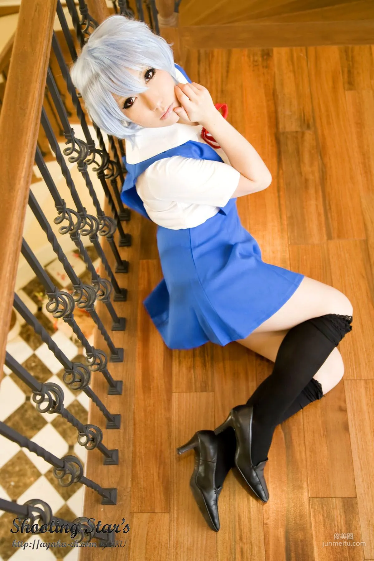 サク (绫香) 《Shinseiki Evangelion》Ayanami Rei [Shooting Star's] 寫真集 30