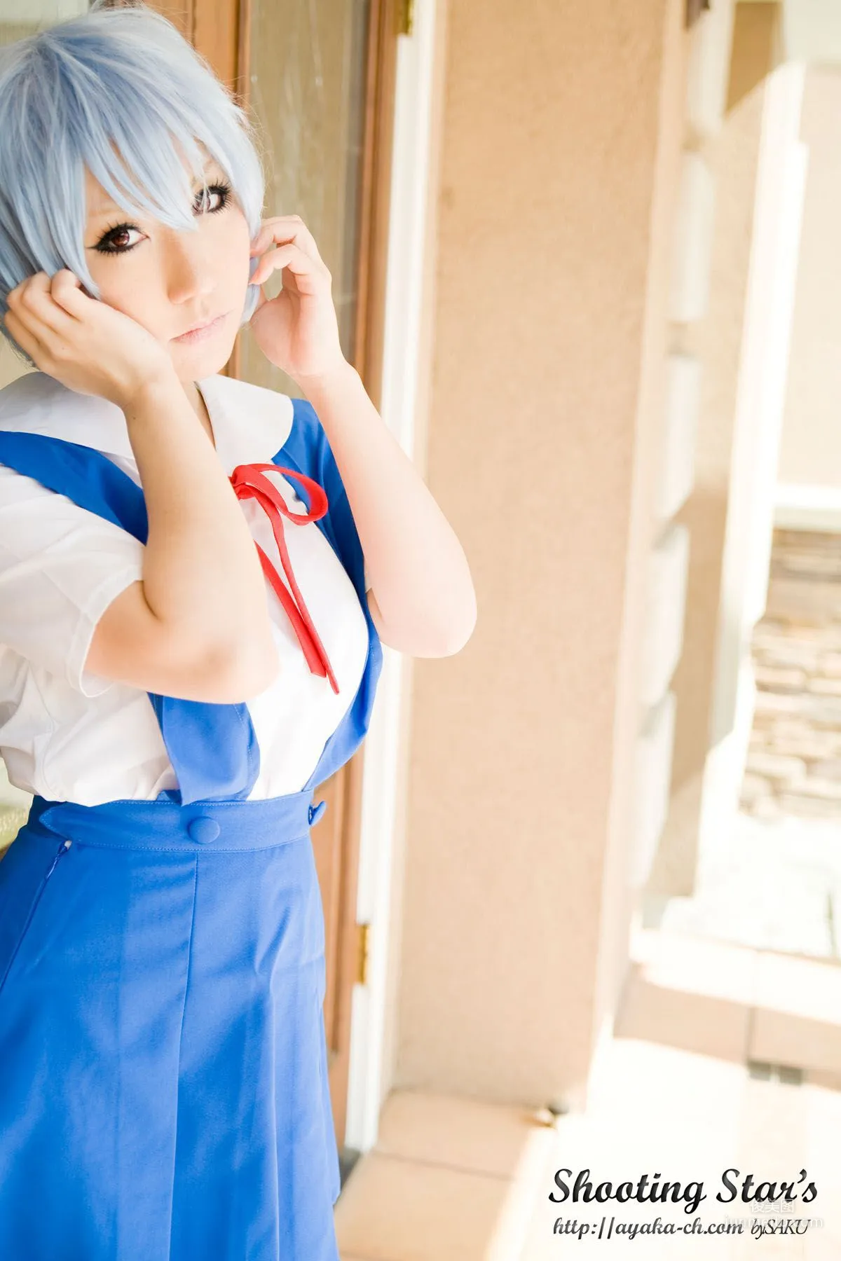 绫香 (Saku サク) 《新世紀エヴァンゲリオン》Rei Ayanami 寫真集 121