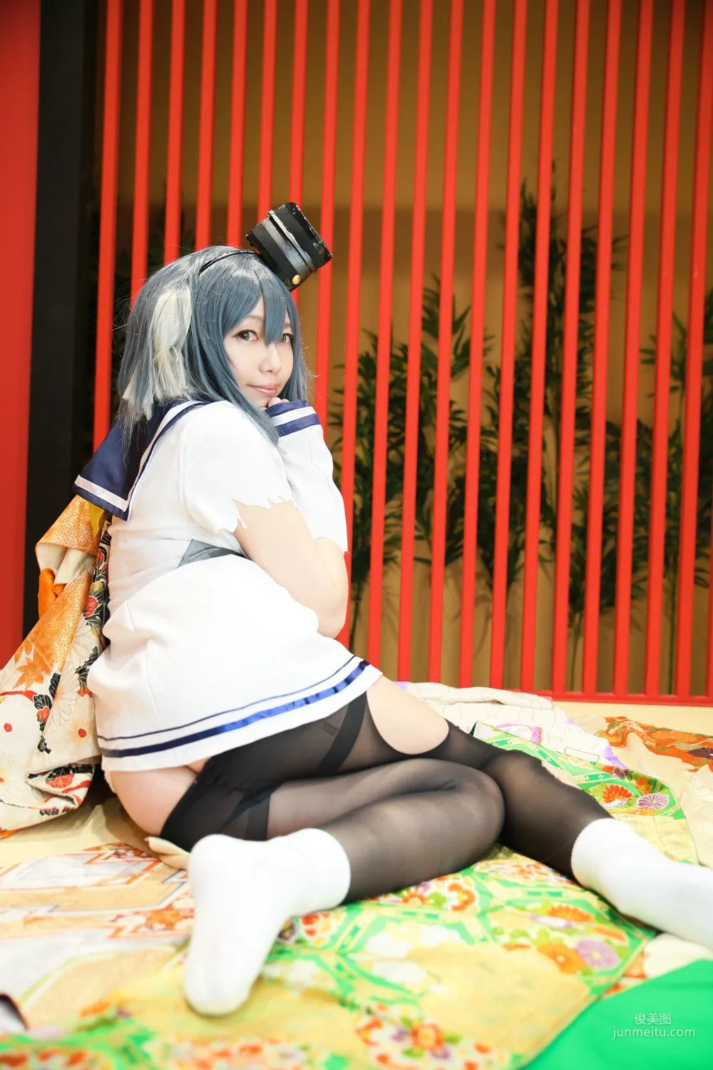 天使みゅ 《Kantai Collection》Tokitsukaze [Sugar Myuku] 寫真集 49