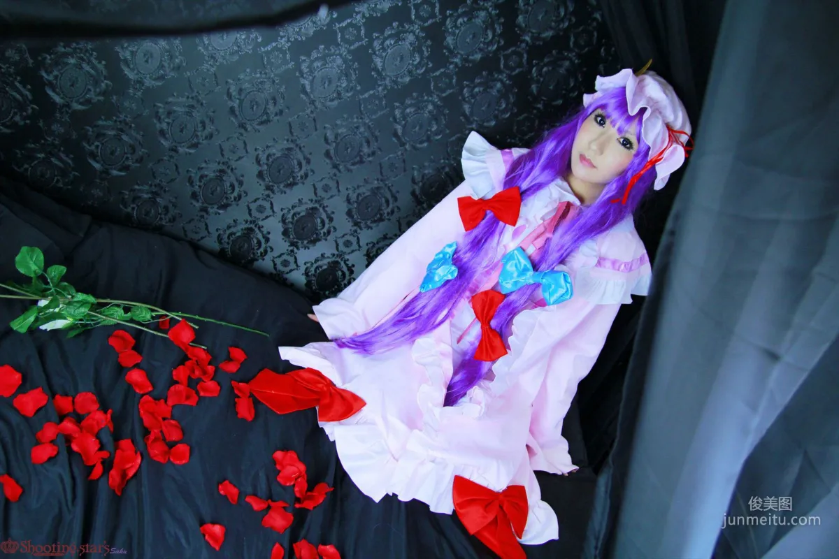 绫香サク (サク綾香 Saku Ayaka) 《東方Project》Patchouli Knowledge [Shooting Star's] 写真集79