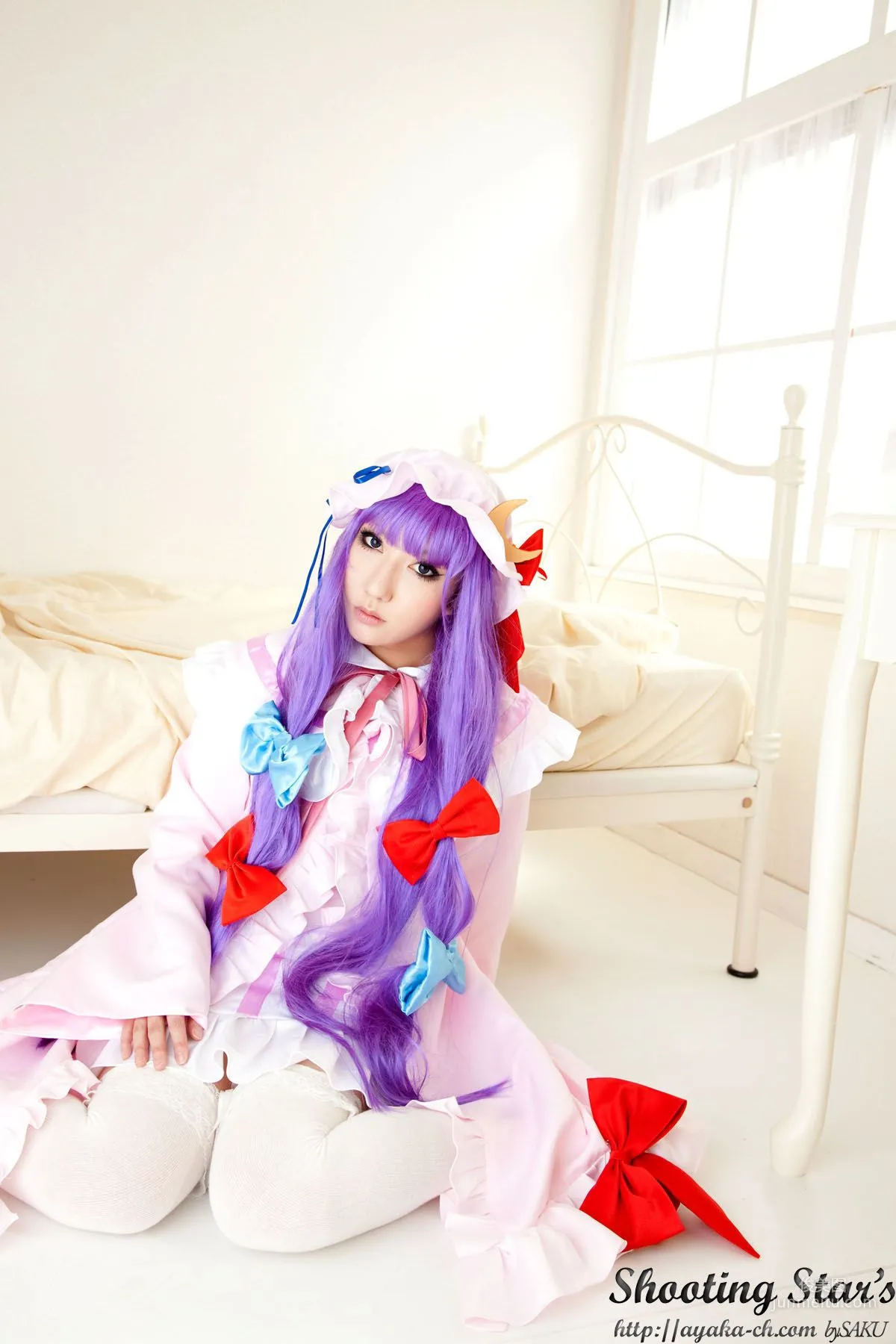 绫香サク (サク綾香 Saku Ayaka)《東方Project》Izayoi Sakuya + Patchouli Knowledge [Shooting Star's] 寫真集 16
