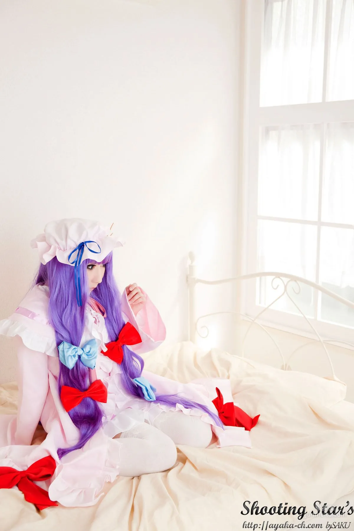 绫香サク (サク綾香 Saku Ayaka)《東方Project》Izayoi Sakuya + Patchouli Knowledge [Shooting Star's] 寫真集 1