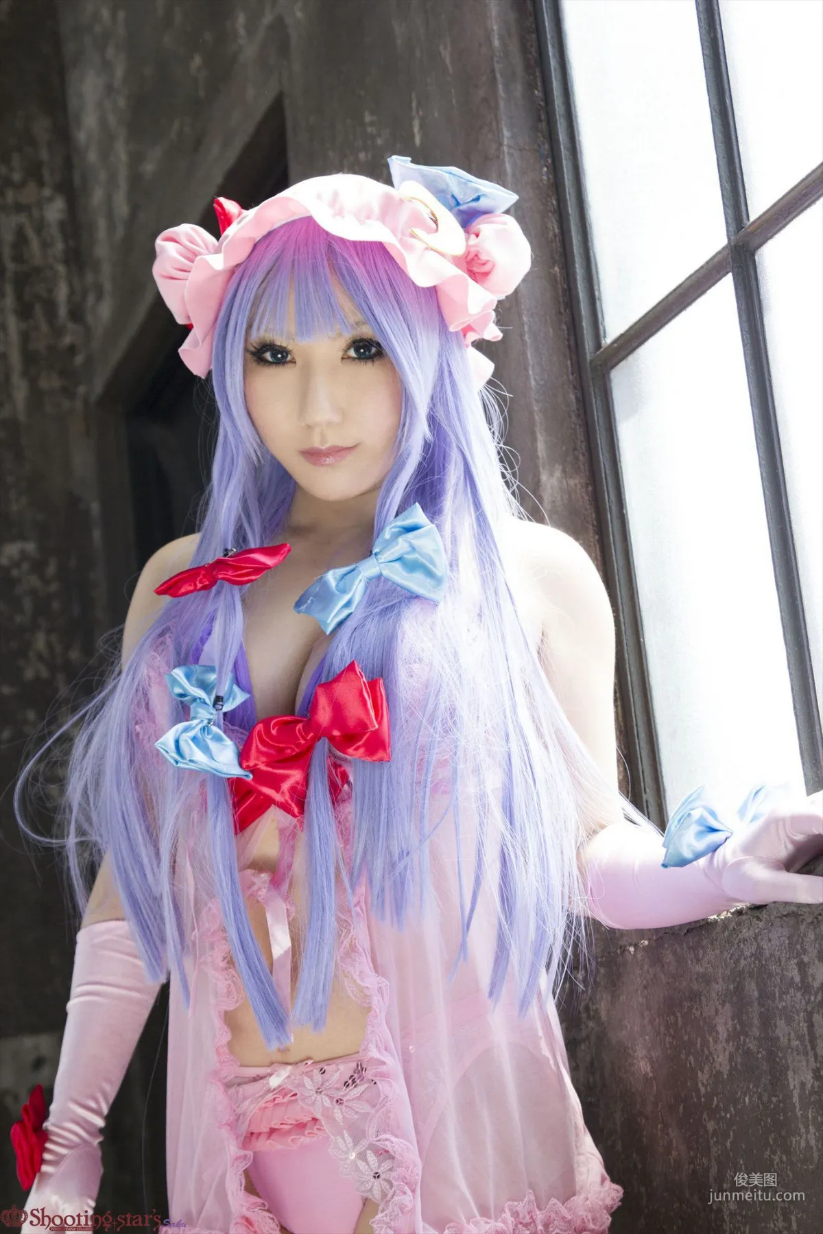 绫香サク (サク綾香 Saku Ayaka) 《東方Project》Patchouli Knowledge [Shooting Star's] 写真集3