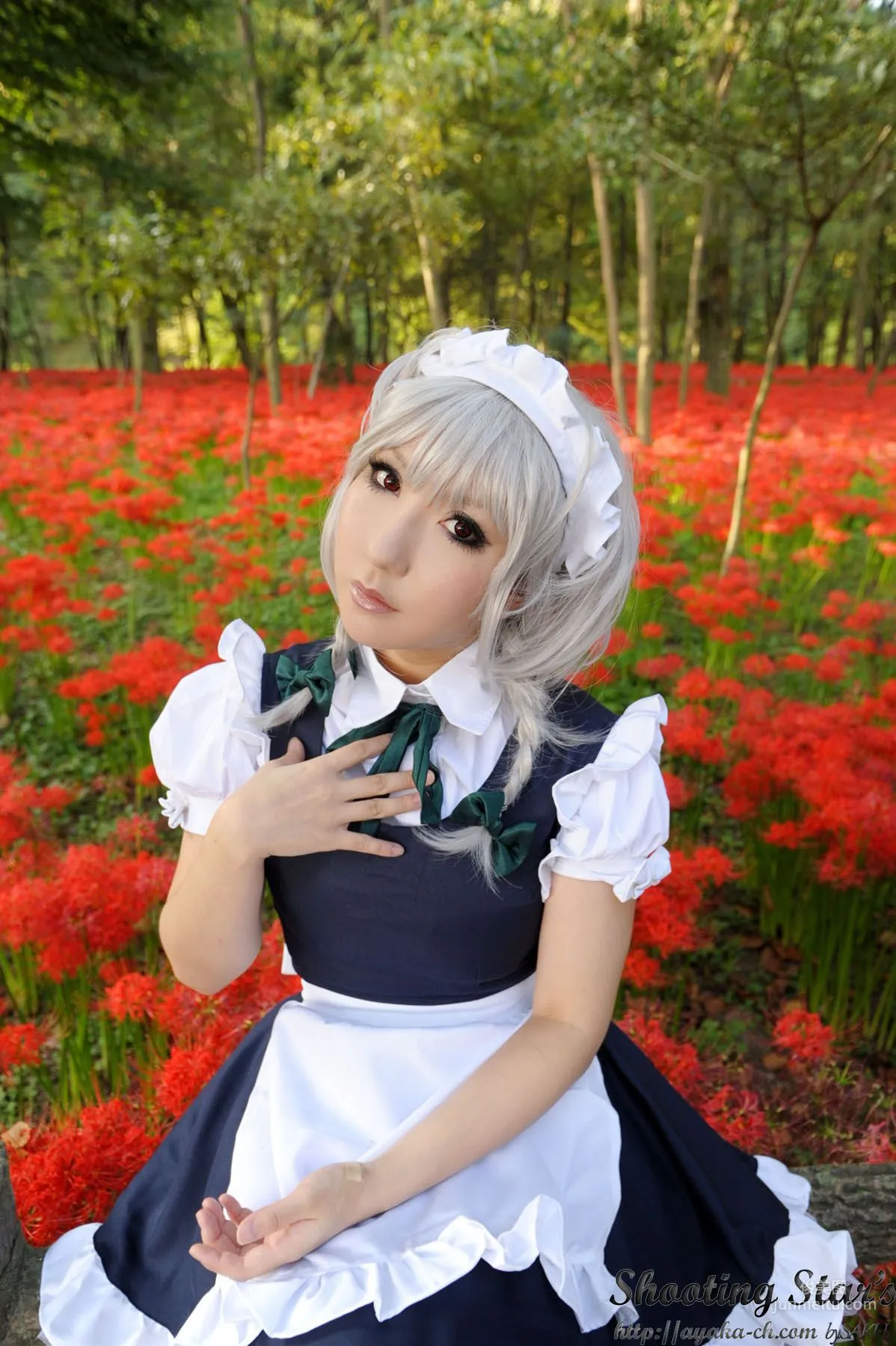 绫香サク (サク綾香 Saku Ayaka)《東方Project》Izayoi Sakuya + Patchouli Knowledge [Shooting Star's] 寫真集 90