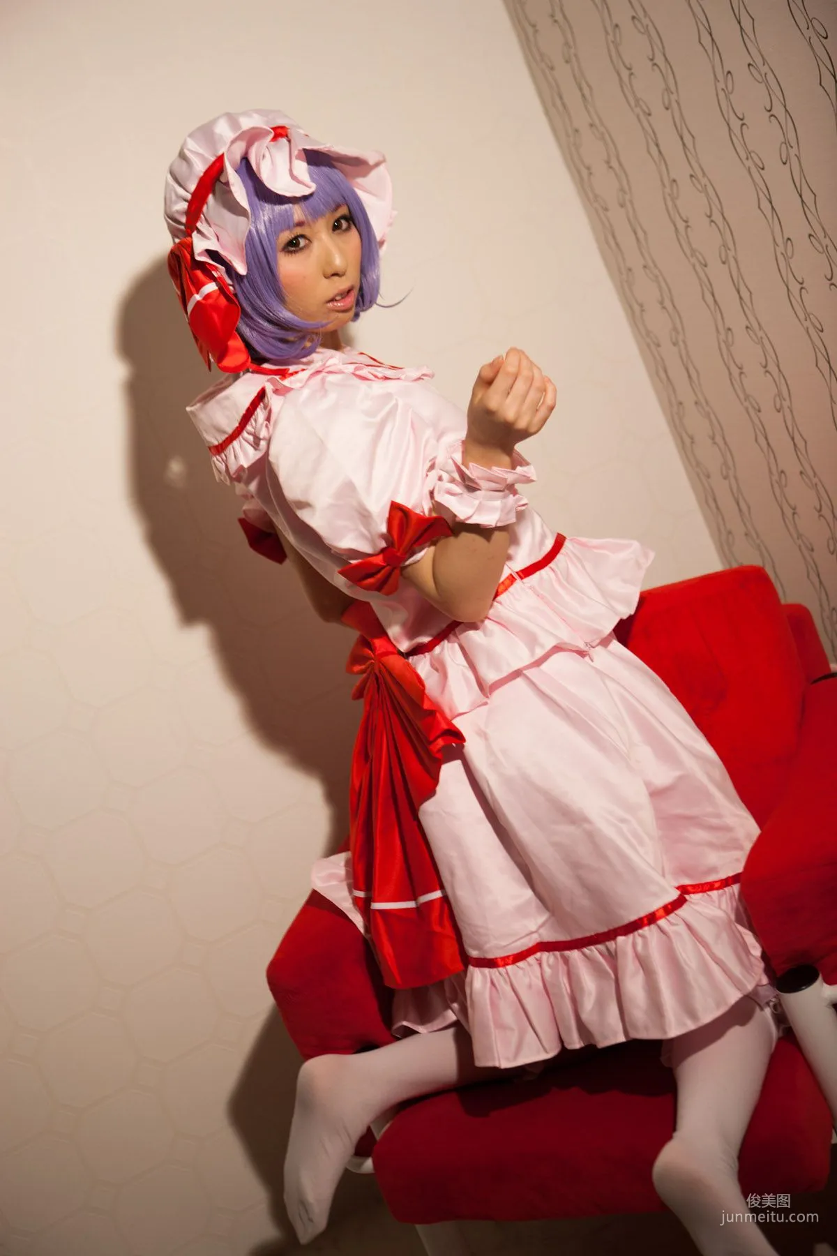 小栗美久 (おぐりみく) 《Touhou Project》Remilia Scarlet [@factory] 写真集16