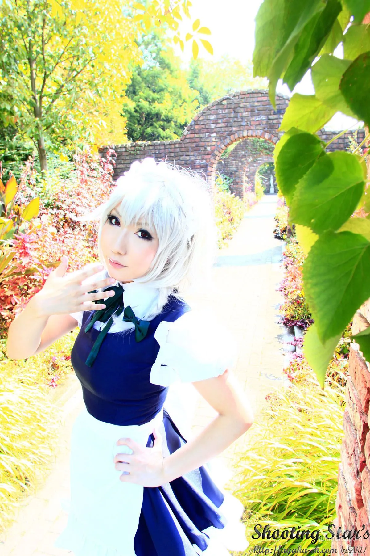 绫香サク (サク綾香 Saku Ayaka)《東方Project》Izayoi Sakuya + Patchouli Knowledge [Shooting Star's] 寫真集 66