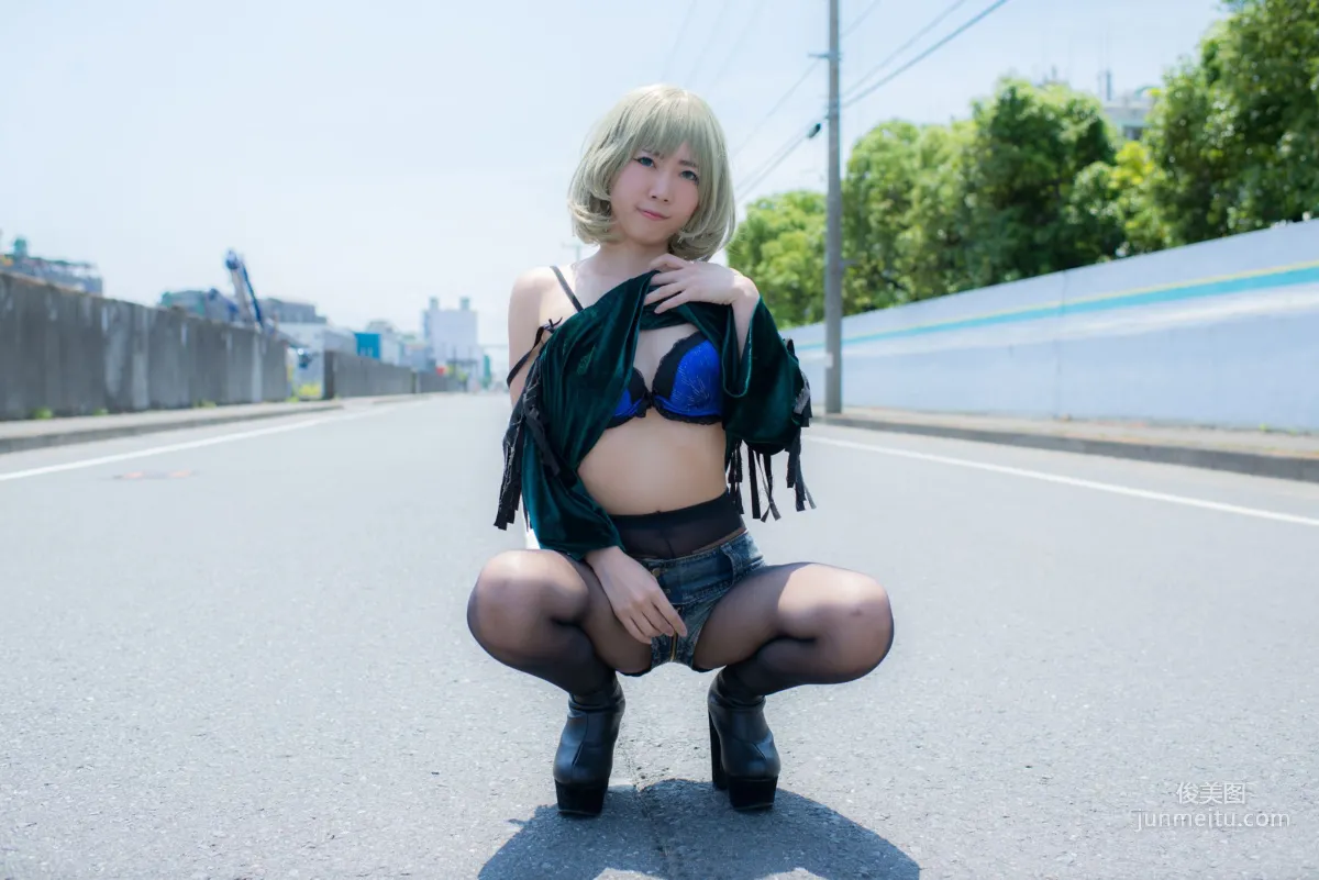 Ayane(あやね) 《Idolmaster》Takagaki Kaede(高垣楓) [Wolf Fang!!] 寫真集 54