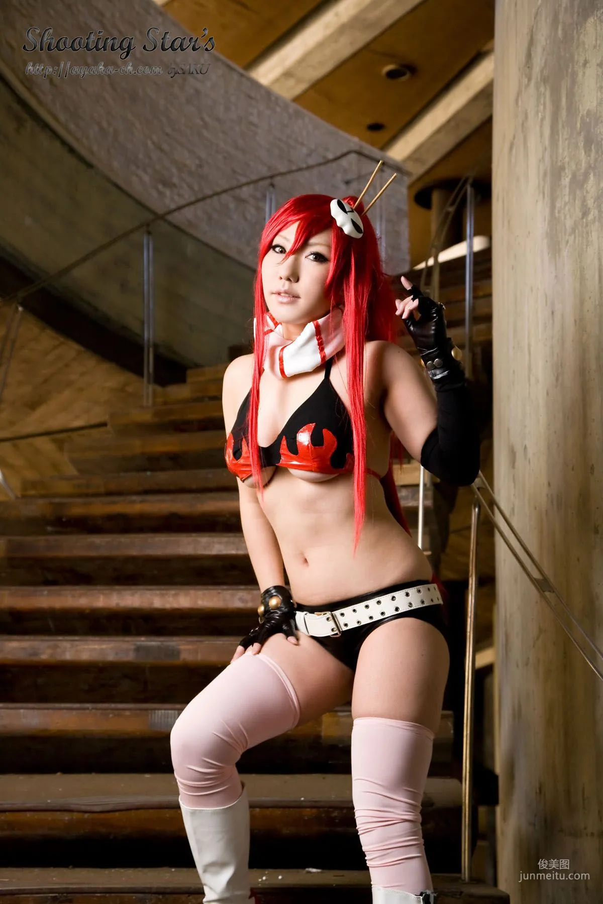 サク (Saku) 《Tengen Toppa Gurren Lagann》Youko [Shooting Star's] 寫真集 41