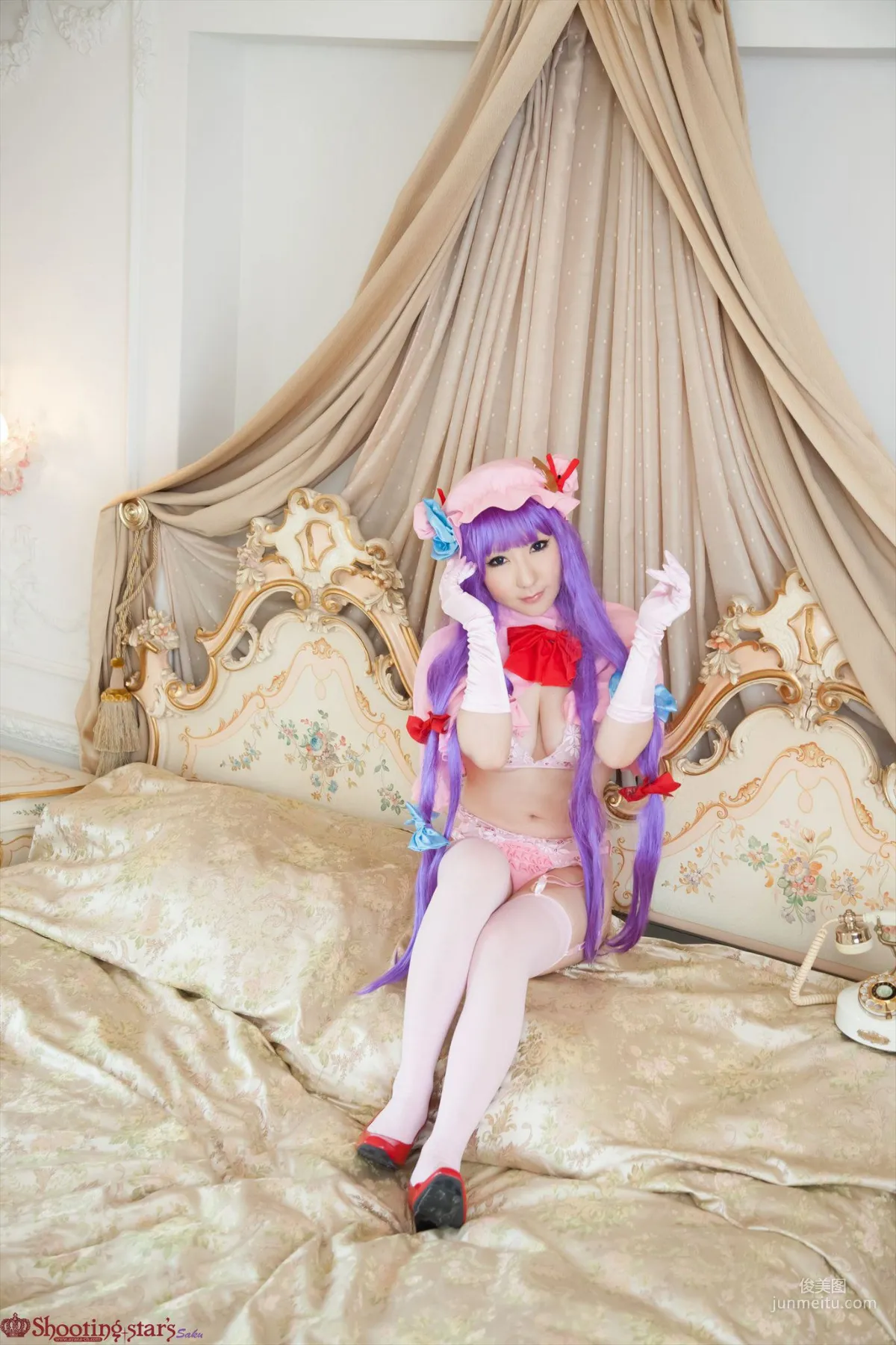 绫香サク (サク綾香 Saku Ayaka) 《東方Project》Patchouli Knowledge [Shooting Star's] 写真集29