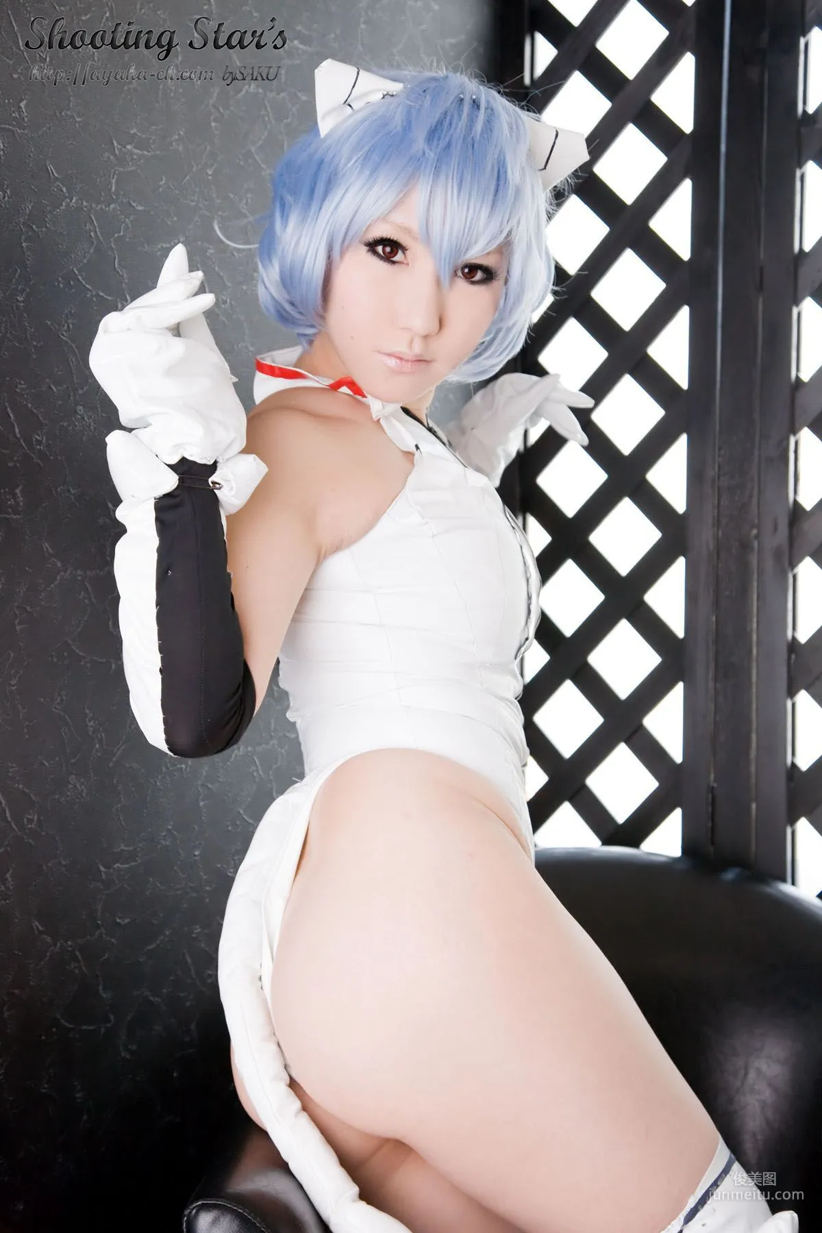 绫香 (Saku サク) 《新世紀エヴァンゲリオン》Rei Ayanami 寫真集 11