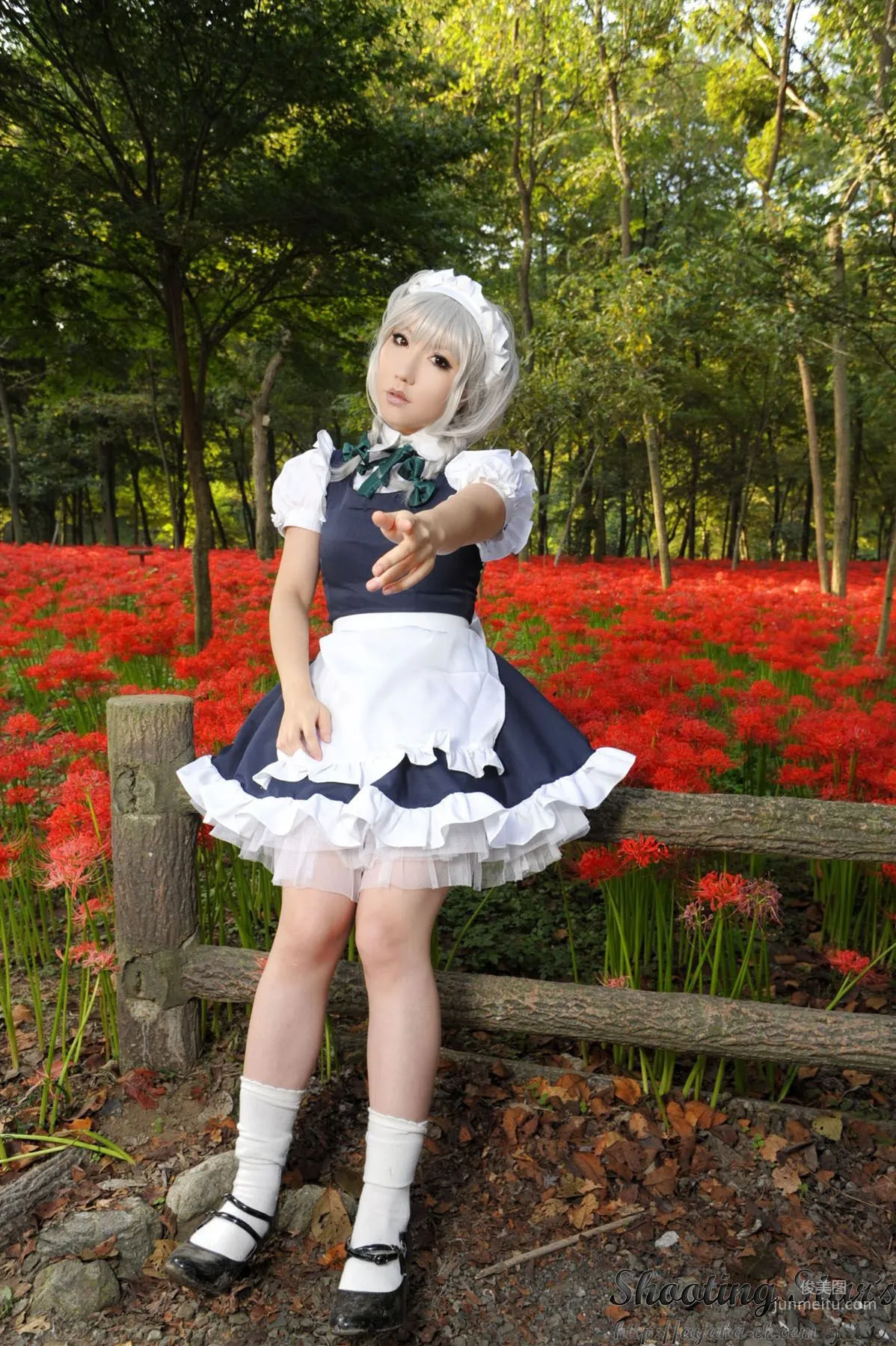 绫香サク (サク綾香 Saku Ayaka)《東方Project》Izayoi Sakuya + Patchouli Knowledge [Shooting Star's] 寫真集 89