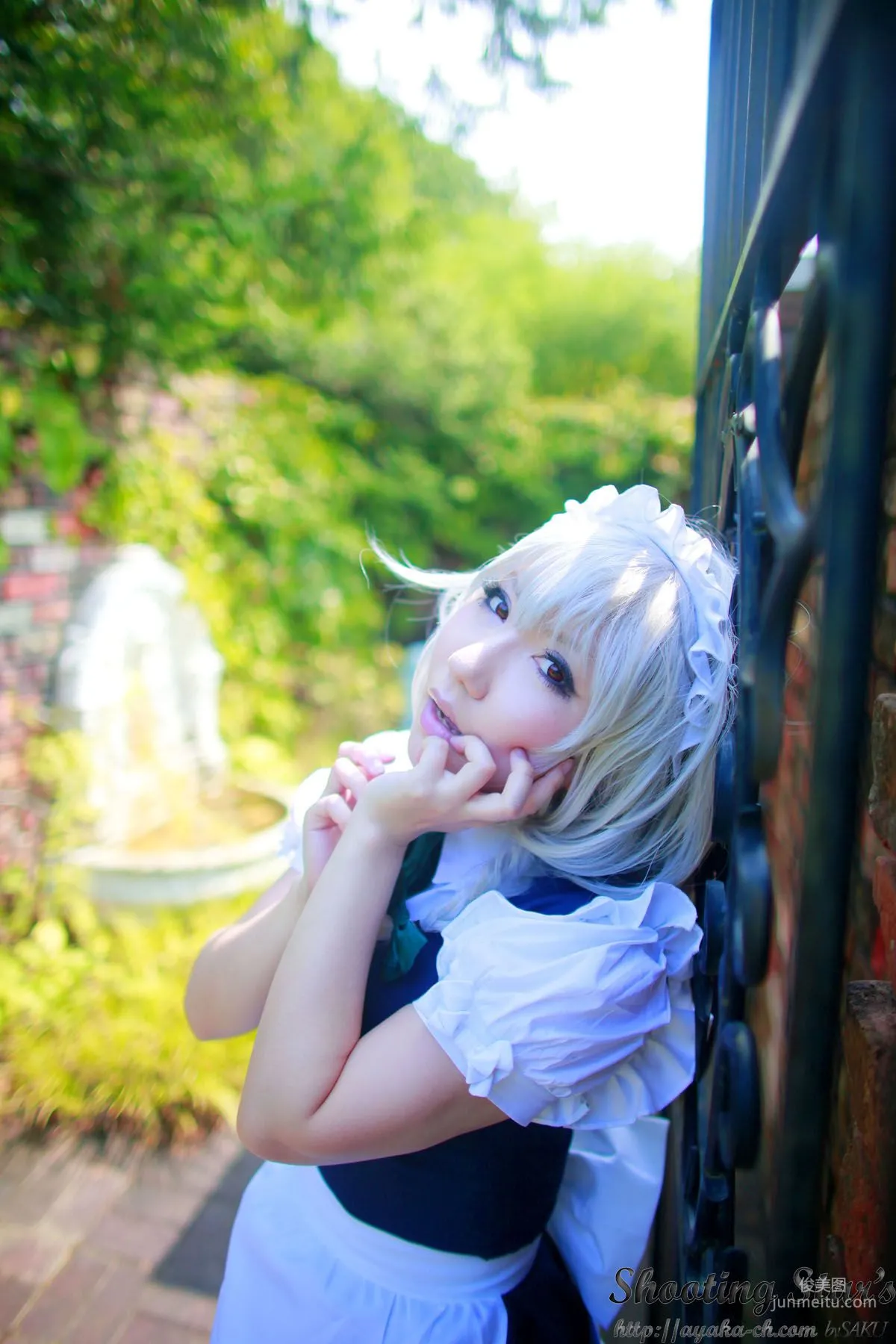 绫香サク (サク綾香 Saku Ayaka)《東方Project》Izayoi Sakuya + Patchouli Knowledge [Shooting Star's] 寫真集 75